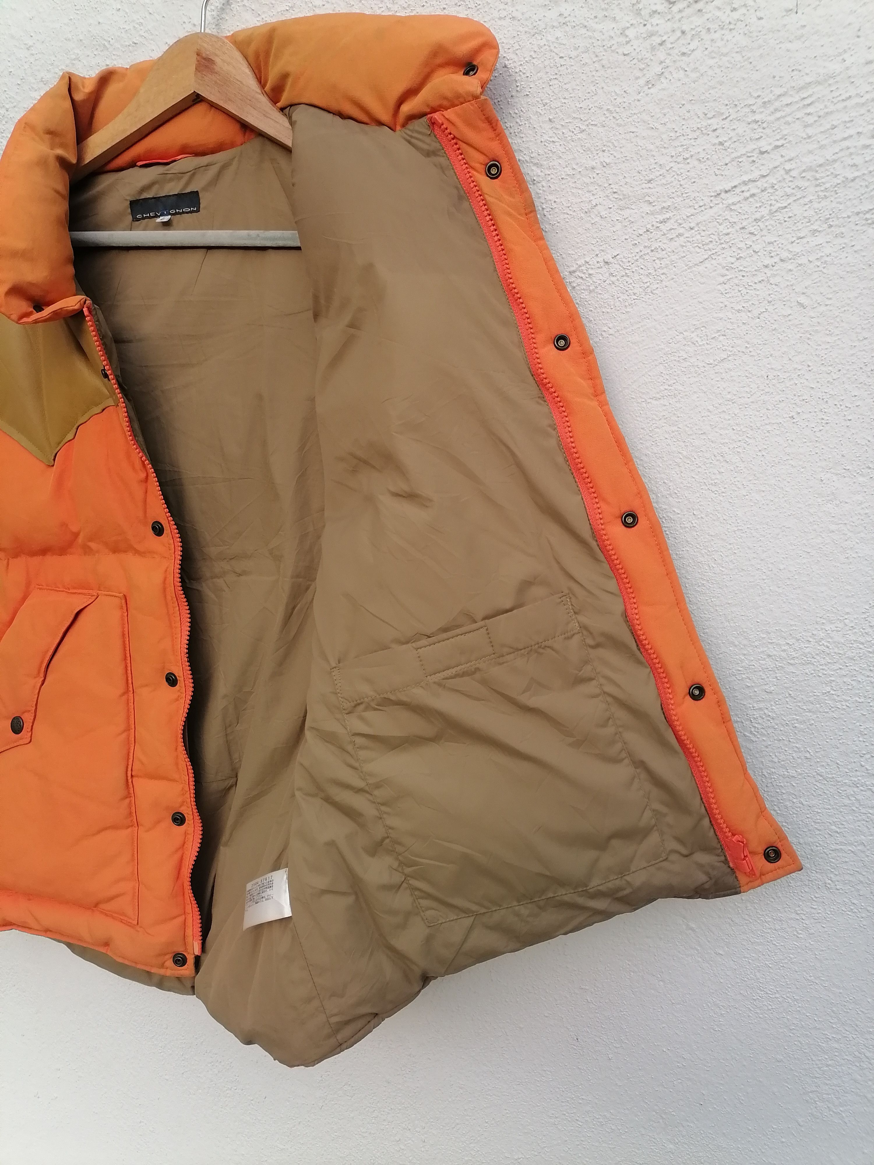 Chevignon × Vintage Vintage Chevignon Two Tone Puffer Vest Size US L / EU 52-54 / 3 - 9 Thumbnail