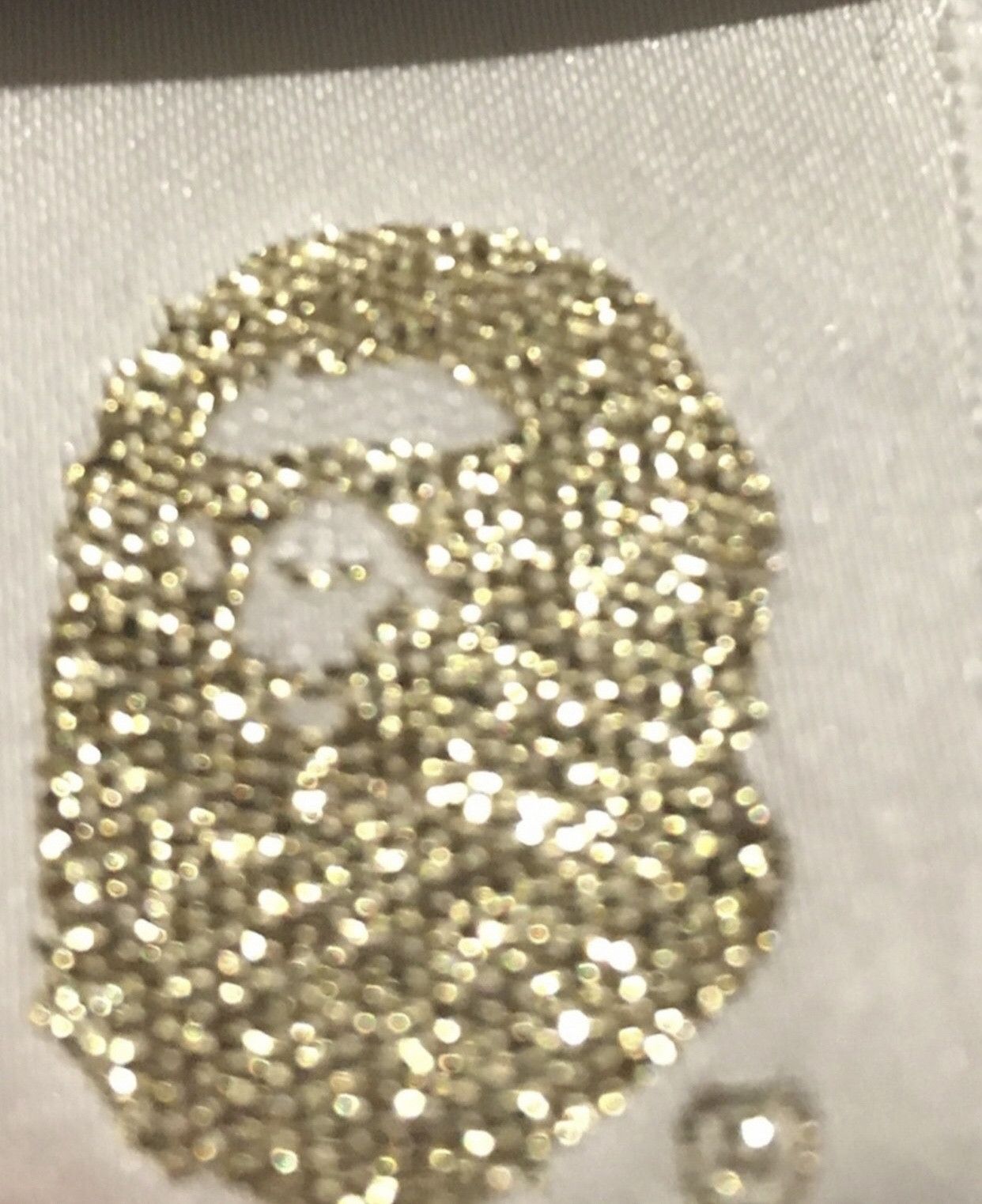 Bape × Swarovski Bape Swarovski crewneck sweatshirt Size S / US 4 / IT 40 - 4 Thumbnail