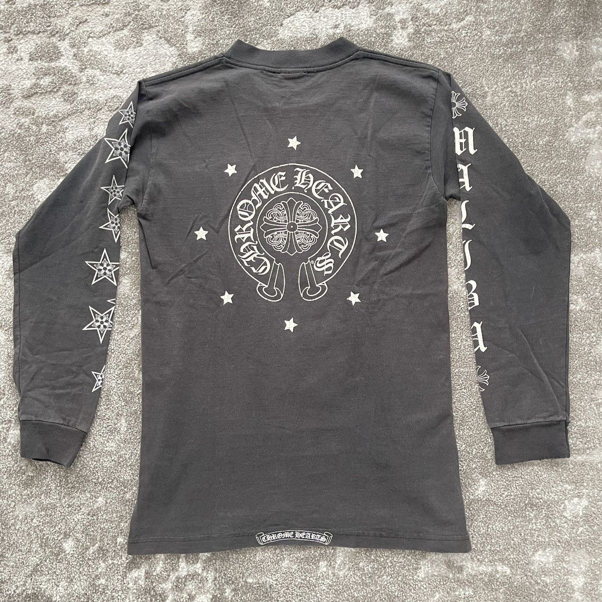 Chrome Hearts × Vintage Chrome Hearts Malibu Exclusive Star Logo Long Sleeve T-shirt Size US S / EU 44-46 / 1 - 2 Thumbnail