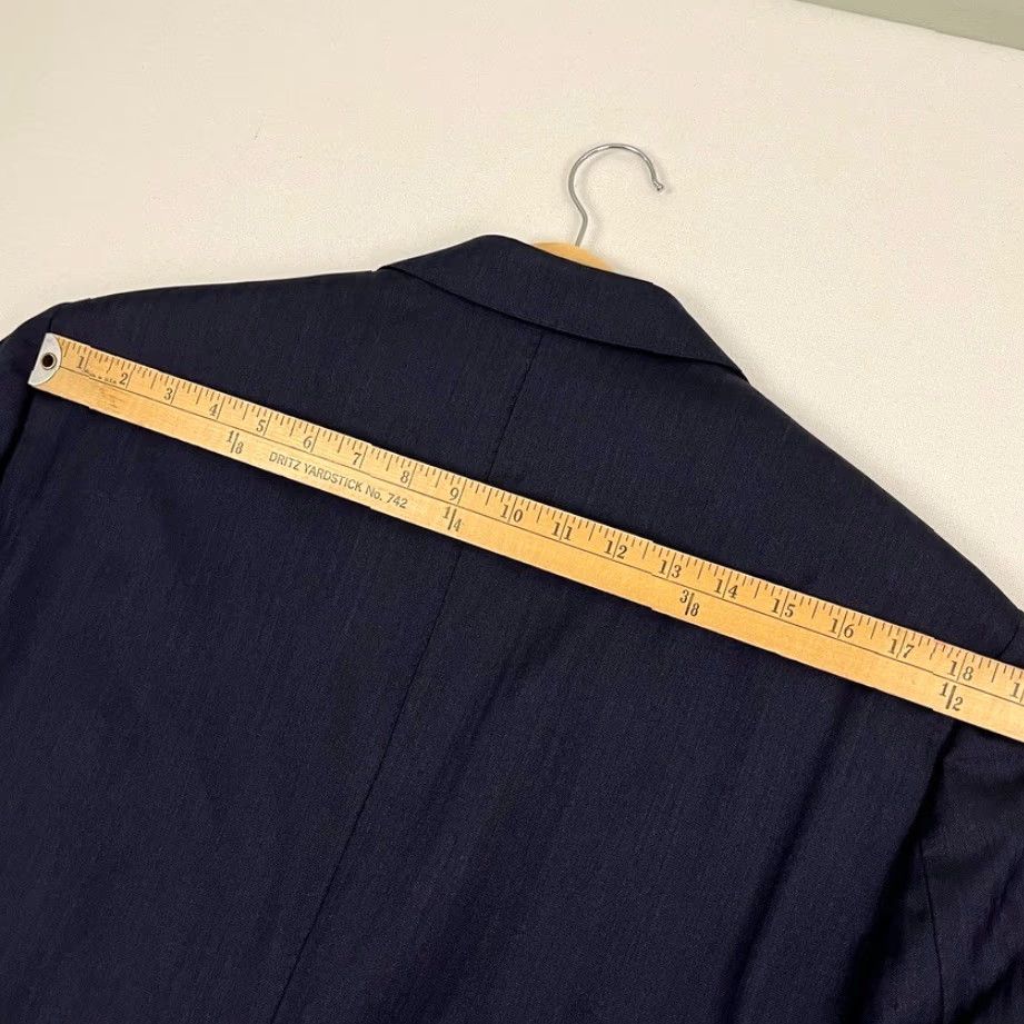 Suitsupply Suitsupply Blazer Mens 44L Blue Wool Vitale Barberis Canonico Livorno Jacket Size 44R - 7 Thumbnail