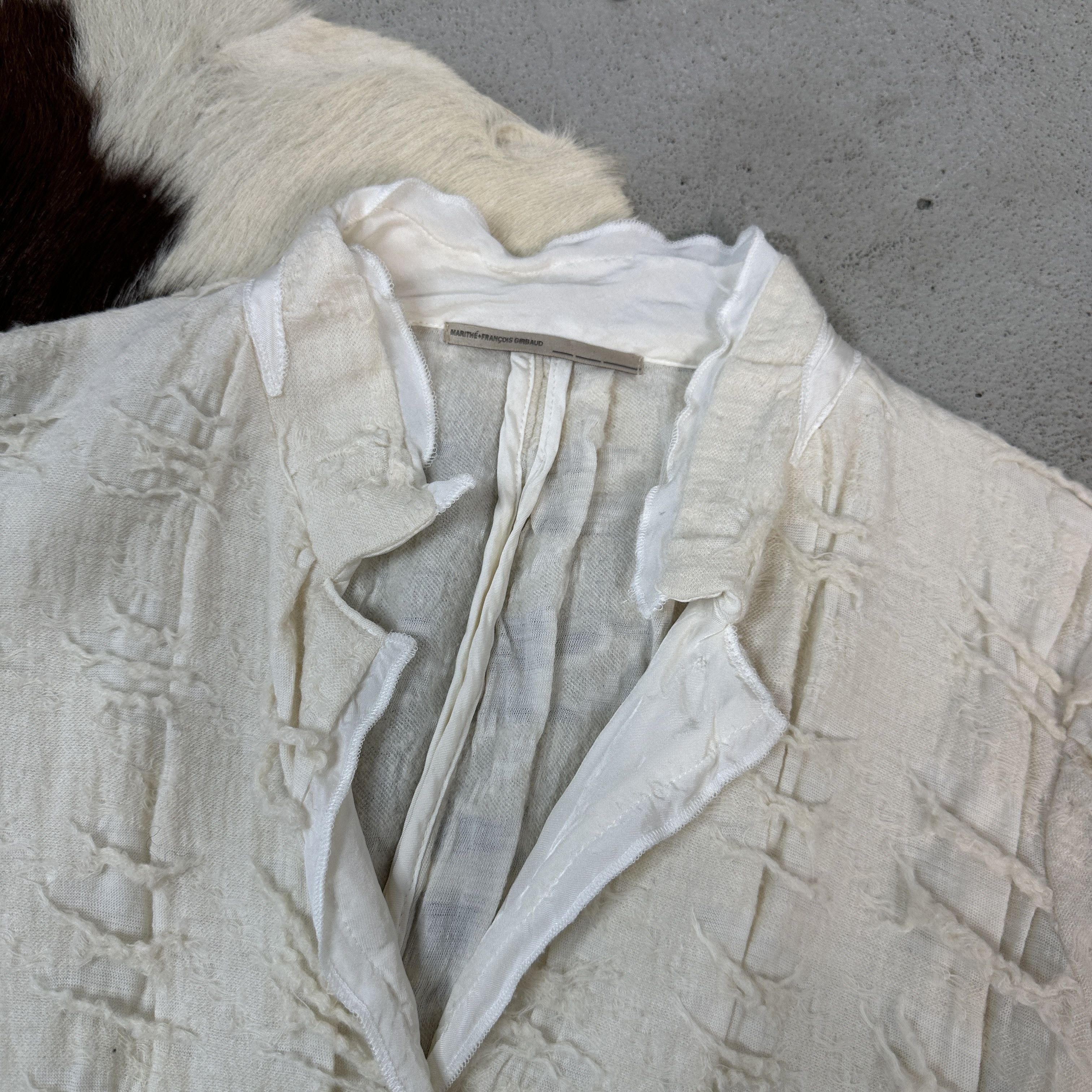 Marithe + Francois Girbaud × Vintage Vintage Marithe + Francois Girbaud Distressed jacket Size XS / US 0-2 / IT 36-38 - 4 Thumbnail