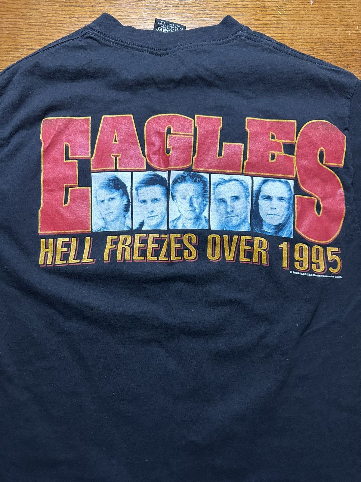 Other Eagles, “Hell Freezes Over” 1995 Tour T-Shirt Size US L / EU 52-54 / 3 - 2 Thumbnail