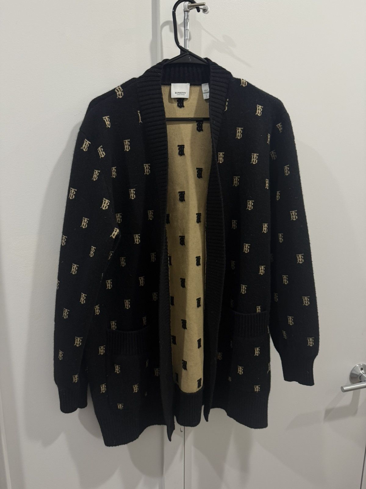 Burberry Burberry Cardigan Size US L / EU 52-54 / 3 - 1 Thumbnail