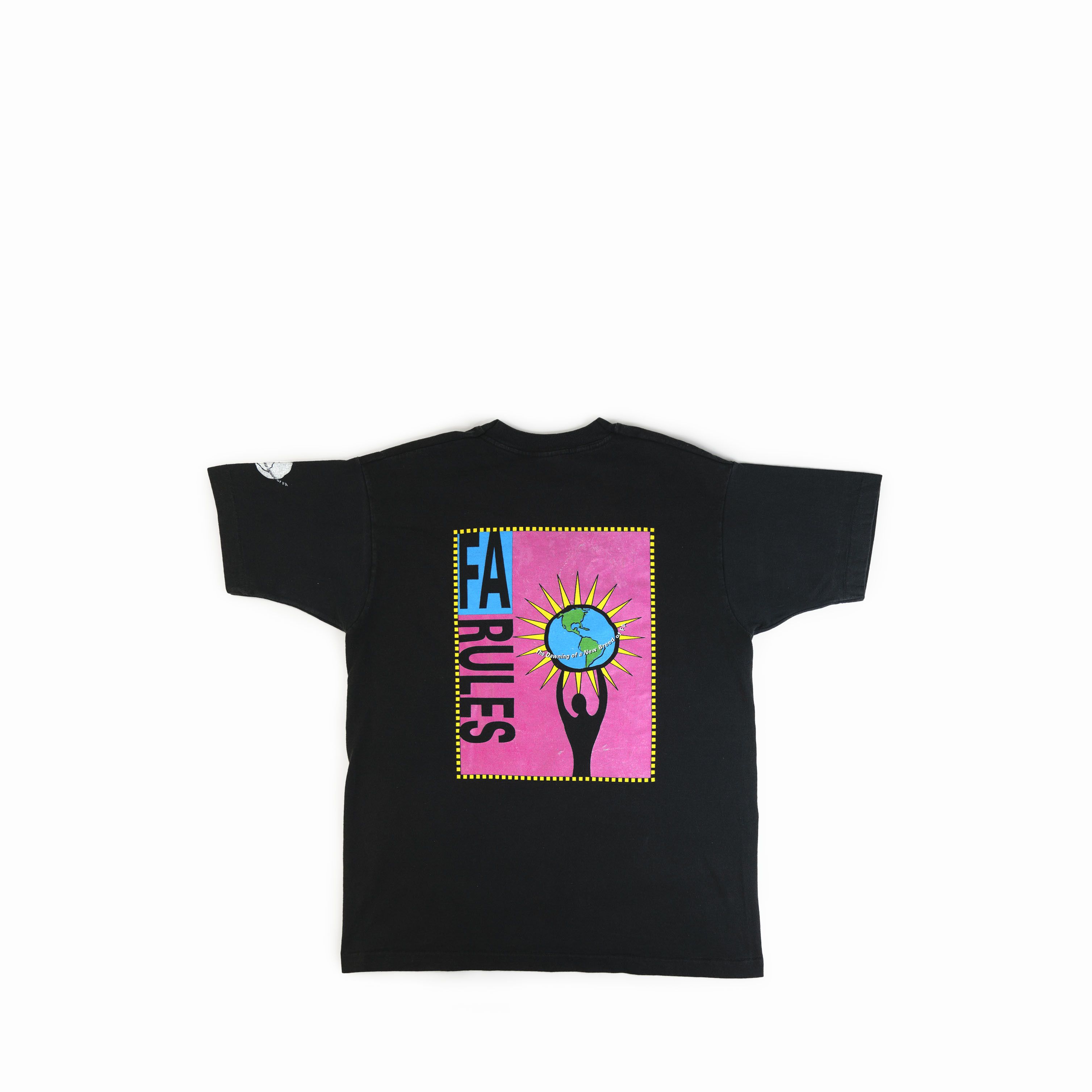Fruit Of The Loom Vintage 1990's Family Anonymous FA Tee Shirt Size US XL / EU 56 / 4 - 2 Thumbnail