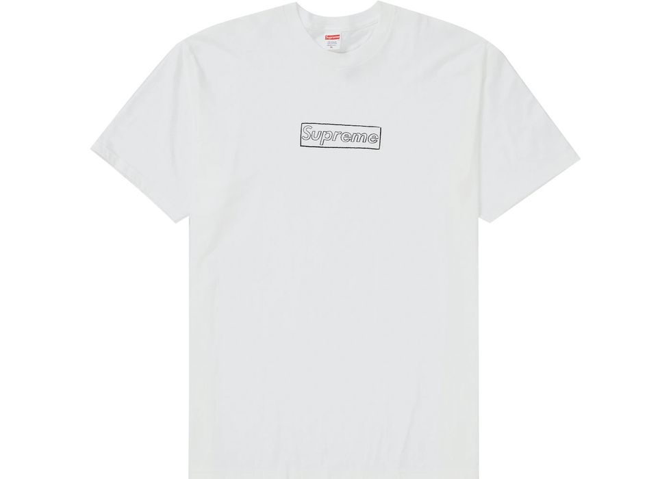 Supreme Supreme KAWS Chalk Logo Tee | Grailed