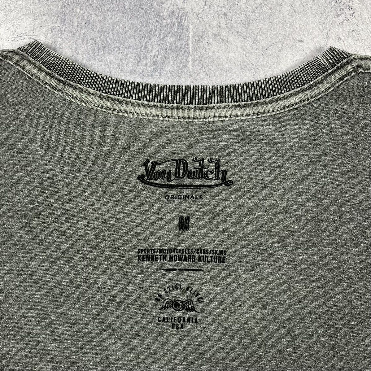 Von Dutch Von Dutch y2k over-dyed big logo T Shirt Size US M / EU 48-50 / 2 - 9 Thumbnail