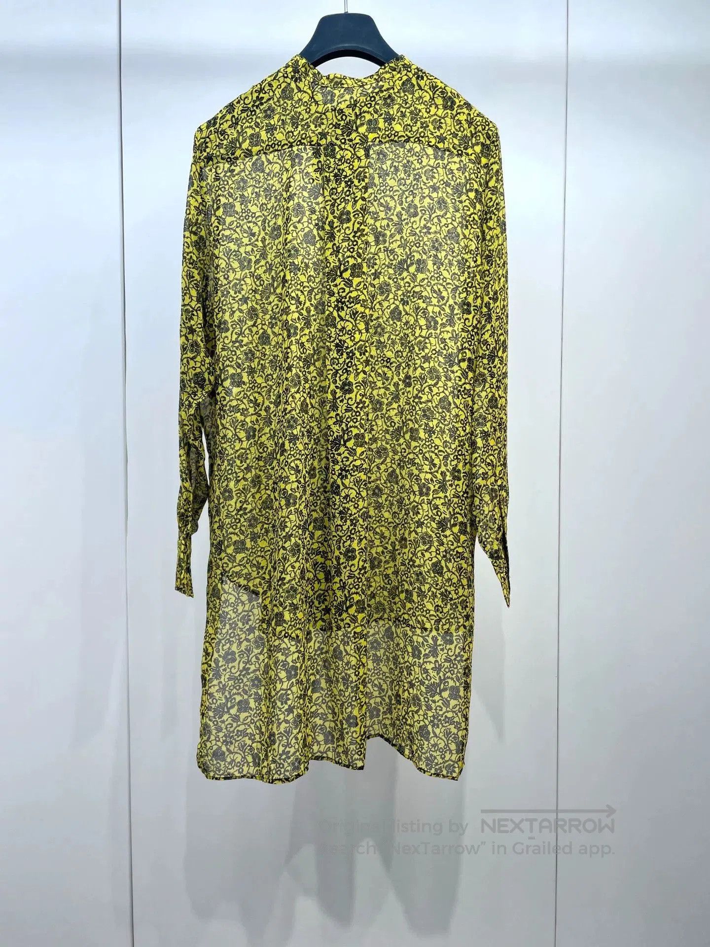 Dior Dior Long Silk Shirt. Size XXS / US 00 / IT 34 - 2 Thumbnail