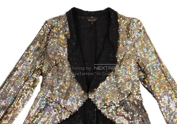 Comme des Garcons Comme des Garcons Silver vintage sequin tailcoat top Size S / US 4 / IT 40 - 5 Thumbnail