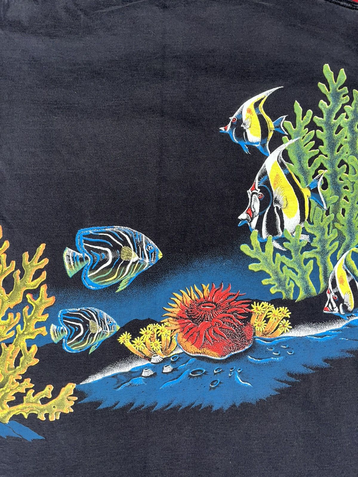 Other Crazy 90’s Faded Thrashed ERD Underwater Fish Wraparound Tee Size US L / EU 52-54 / 3 - 4 Thumbnail