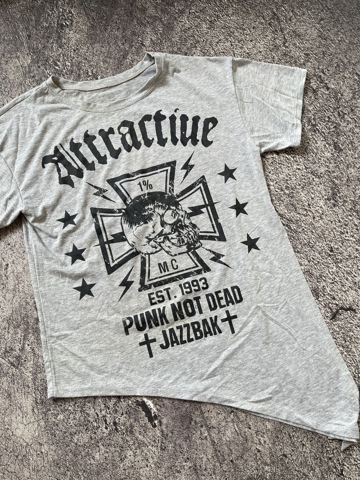 Japanese Brand Y2K Skull cross ifsixwasnine punk style Size US M / EU 48-50 / 2 - 2 Thumbnail
