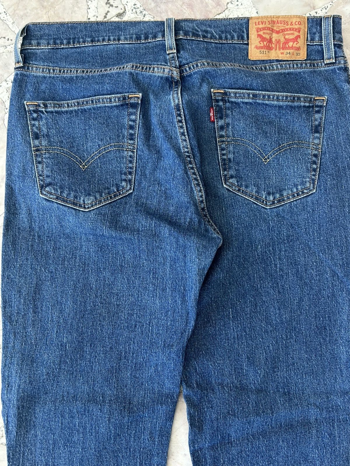 Levi's Levis 511 Denim Blue Vintage Size US 34 / EU 50 - 10 Thumbnail