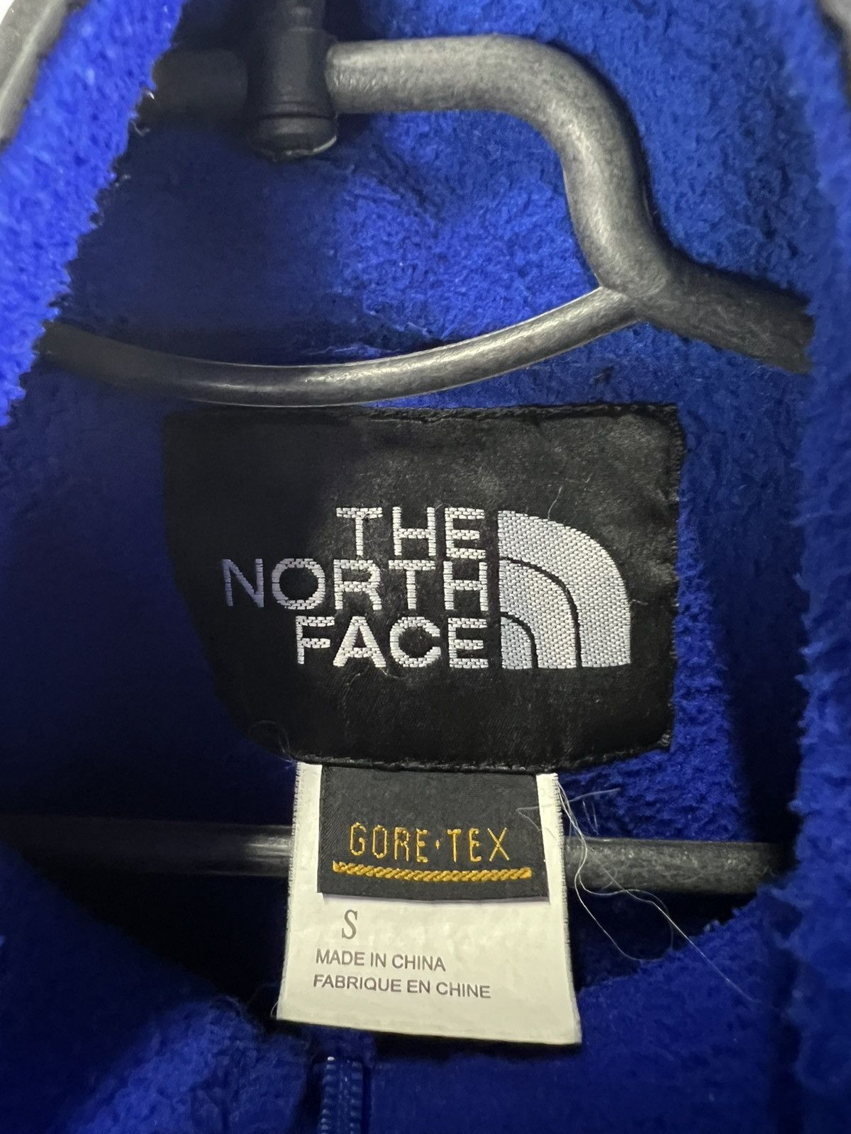 The North Face THE NORTH FACE FLEECE JACKET ZIP TNF GORE-TEX BLUE/BLACK S Size US S / EU 44-46 / 1 - 6 Thumbnail