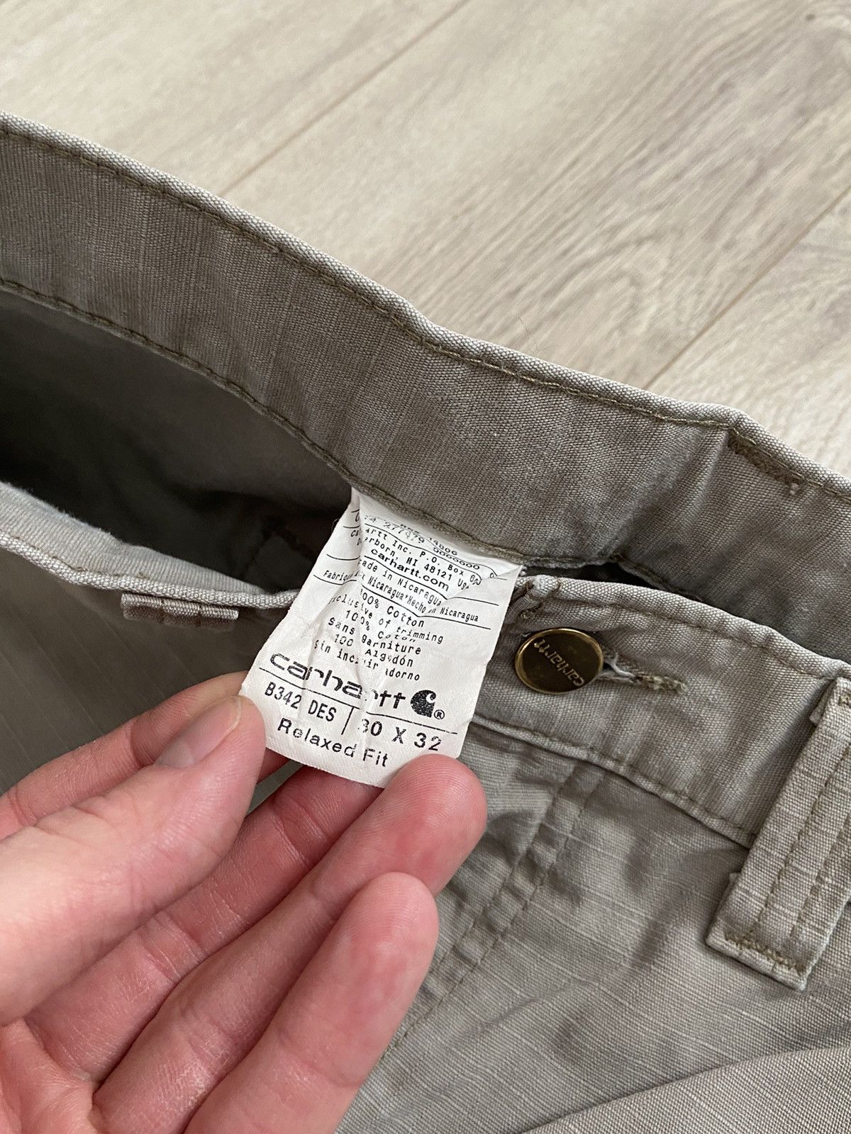 Carhartt Carhartt Vintage Y2K cargo pants hype Size US 32 / EU 48 - 15 Thumbnail