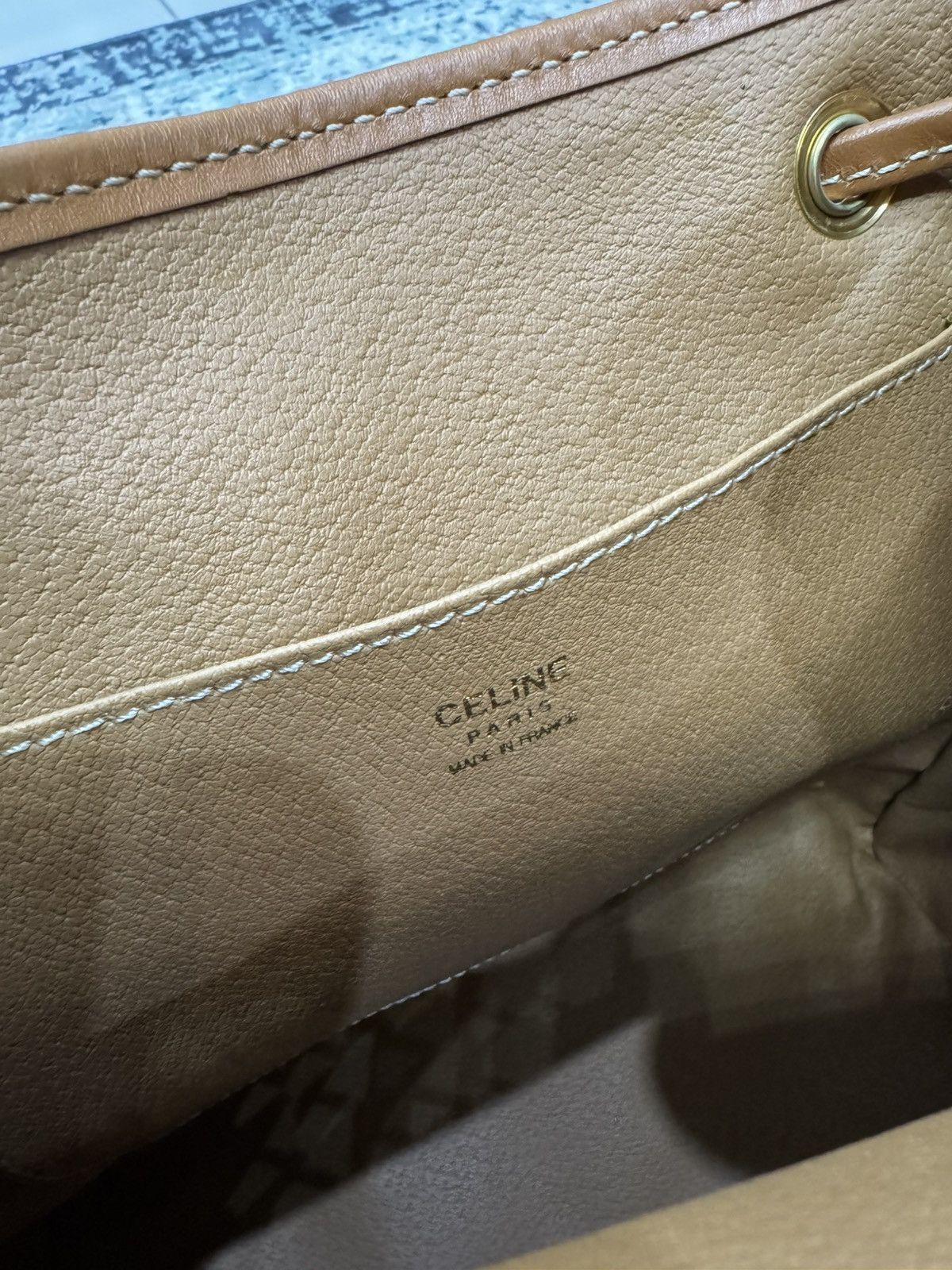 Celine CELINE C.E06-2 MACADAM MONOGRAM COATED FABRIC BAGPACK Size ONE SIZE - 10 Thumbnail