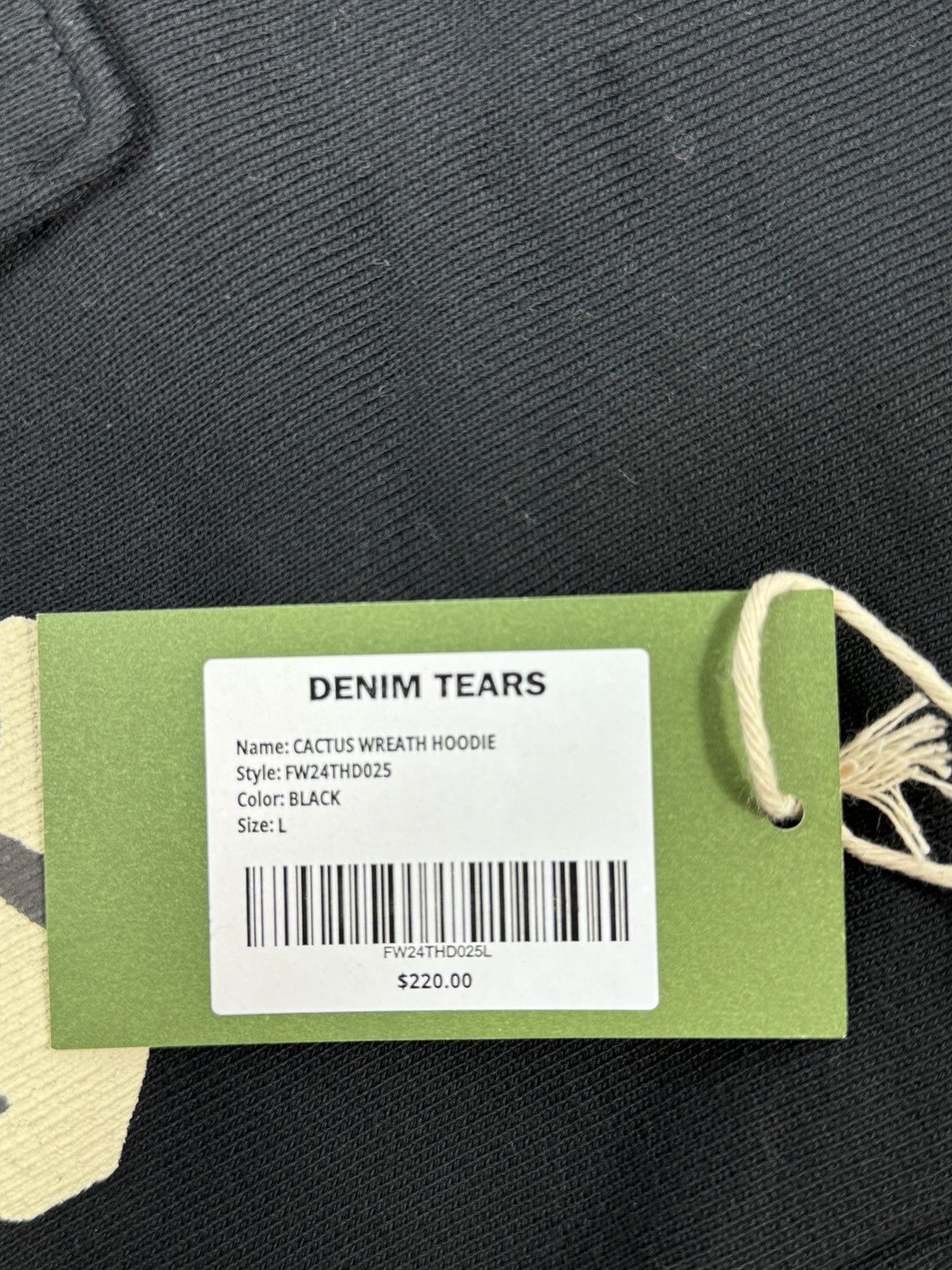 Cactus Plant Flea Market × DENIM TEARS LOGO PRINT HOODIE Size US L / EU 52-54 / 3 - 4 Thumbnail