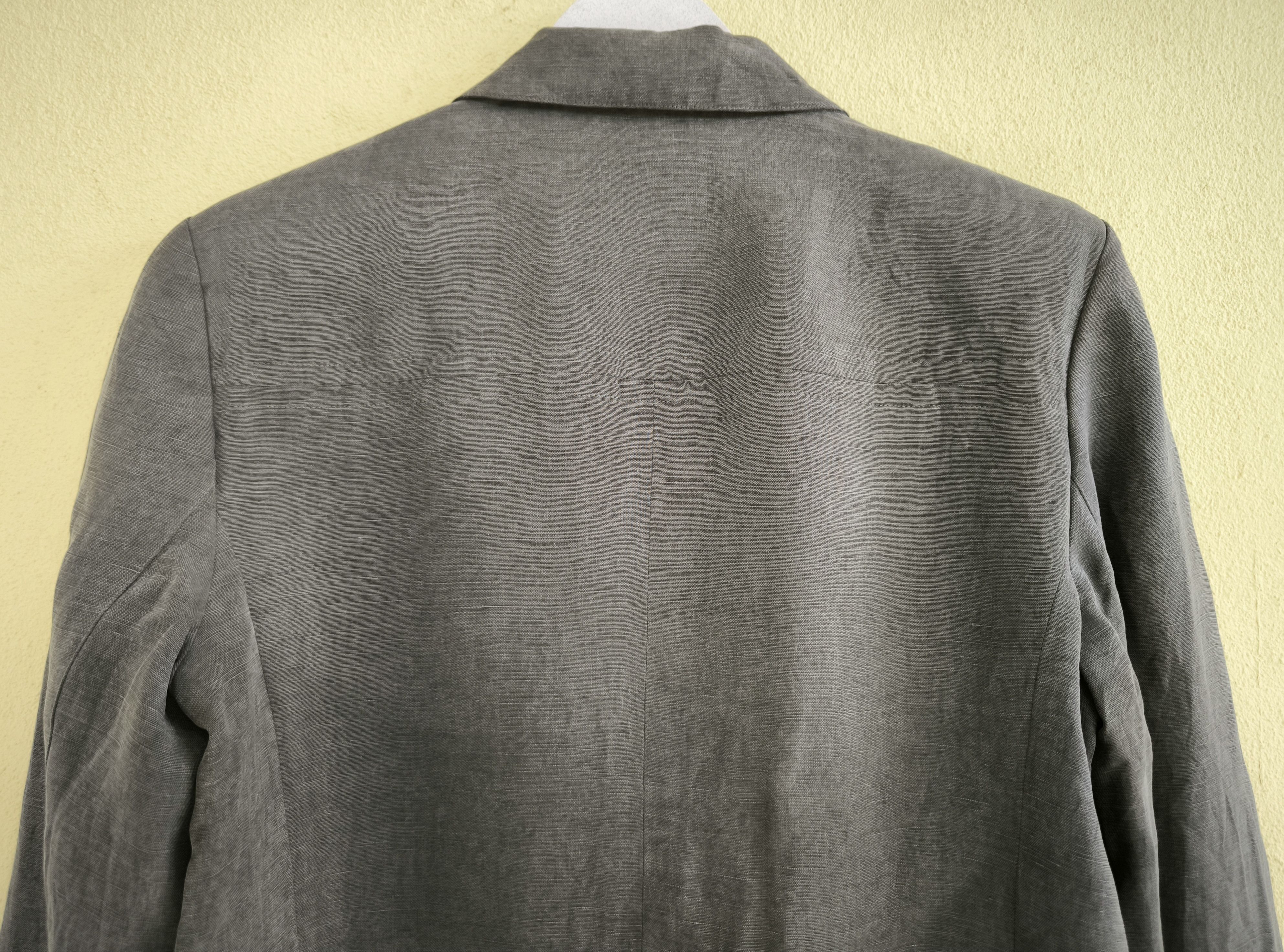 Mademoiselle Non Non MADEMOISELLE NON NON tencel fabric coat jacket Size L / US 10 / IT 46 - 9 Thumbnail