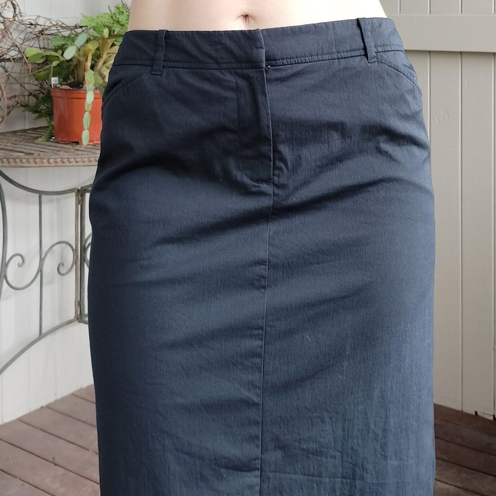 Designer Sportscraft Skirt High Waisted Pencil Corporate Workwear Size 30" / US 8 / IT 44 - 5 Thumbnail