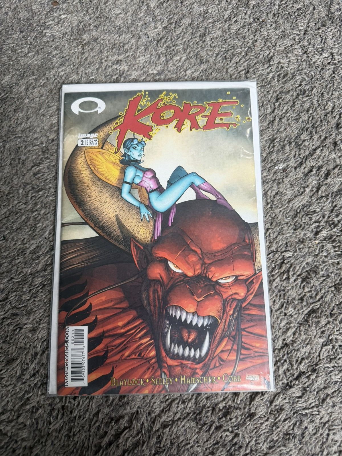 Vintage 2003 Image Comics Kore Vol. 1 #2 Comic Book Size ONE SIZE - 1 Thumbnail