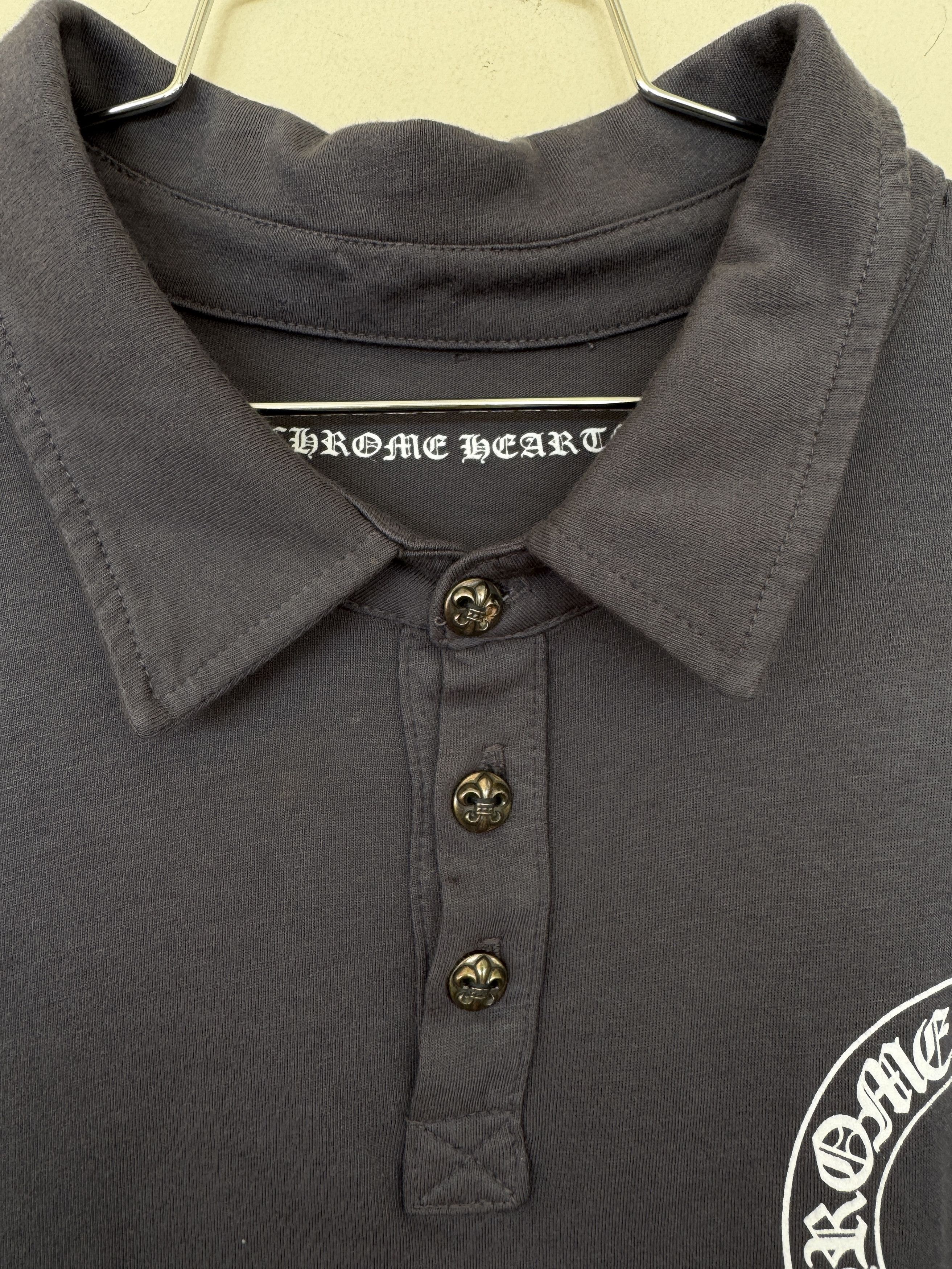 Chrome Hearts Chrome Hearts Polo Size US XXL / EU 58 / 5 - 6 Thumbnail