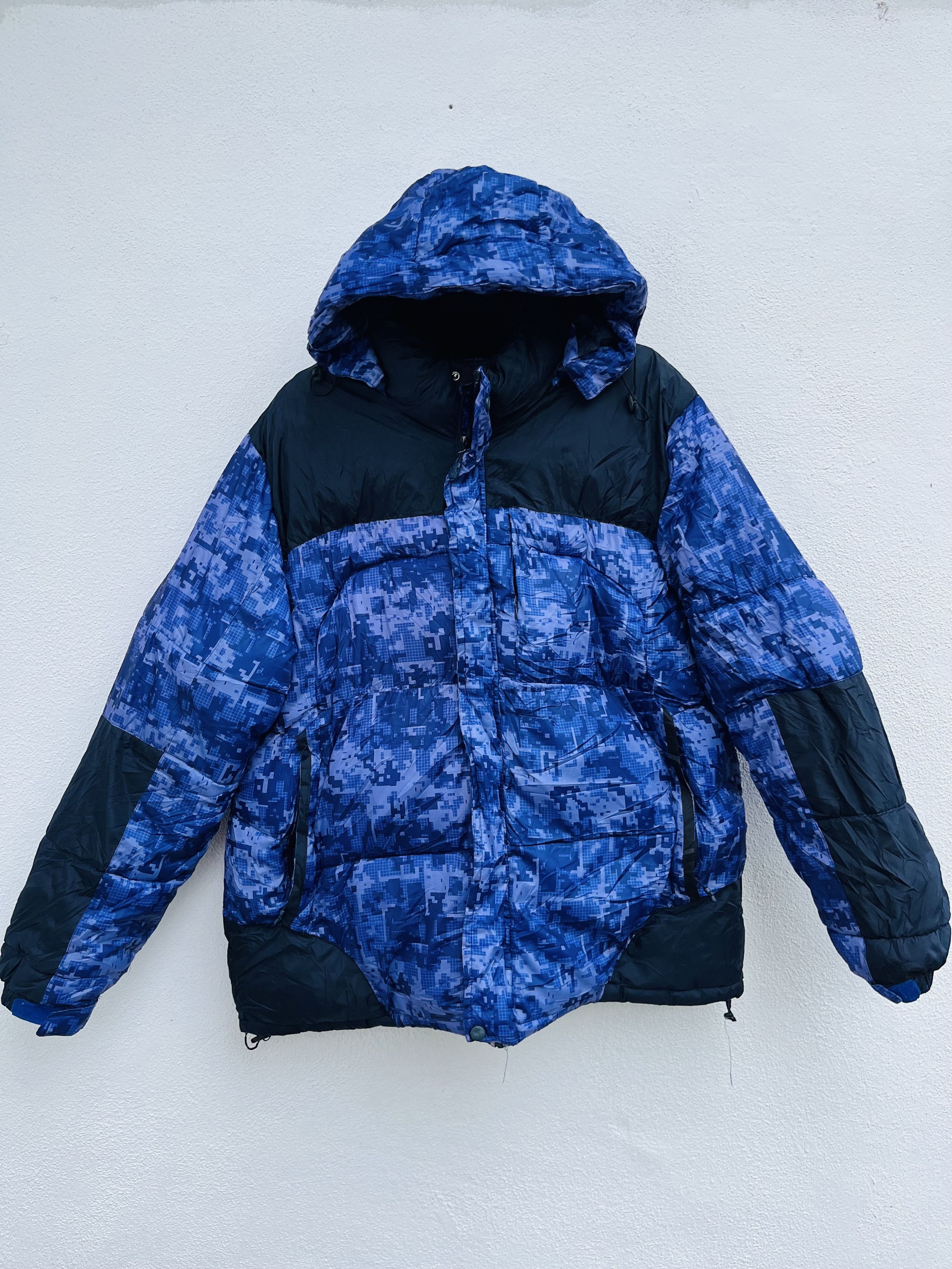 Japanese Brand × Vintage Vintage Digital Bomber Jacket Size US L / EU 52-54 / 3 - 1 Thumbnail
