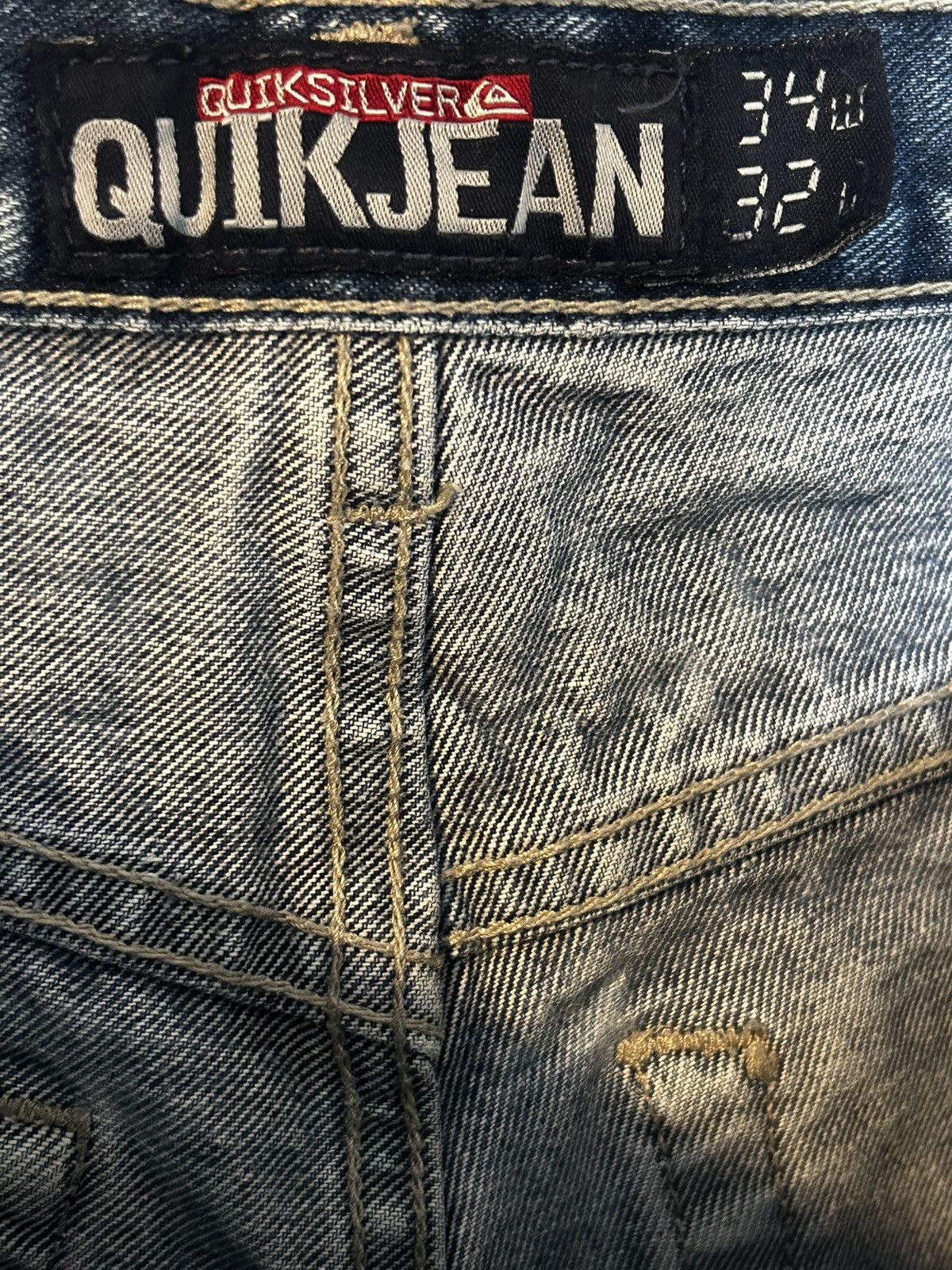 Quiksilver Quicksilver Vintage 90’s Jeans Size US 34 / EU 50 - 2 Thumbnail