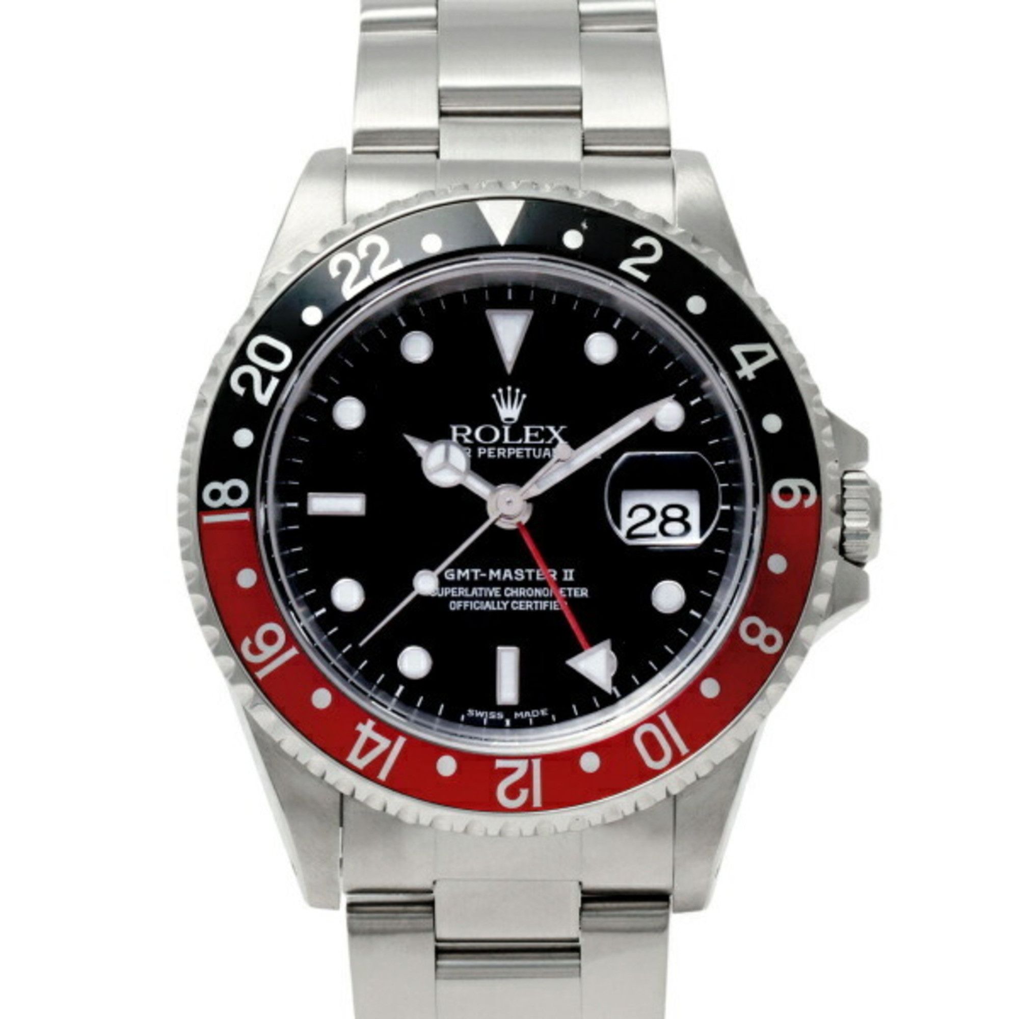 Rolex ROLEX GMT-Master II 16710 Black/Dot Dial Men's Watch __ Size ONE SIZE - 1 Thumbnail