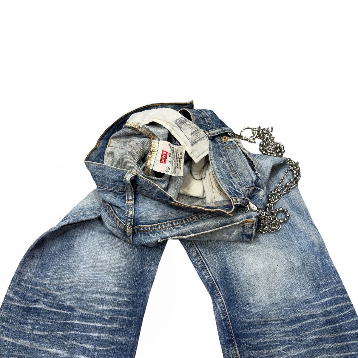 Levi's × Levi's Made & Crafted × Levi's Vintage Clothing Distressed Levis 501 Size US 32 / EU 48 - 7 Thumbnail