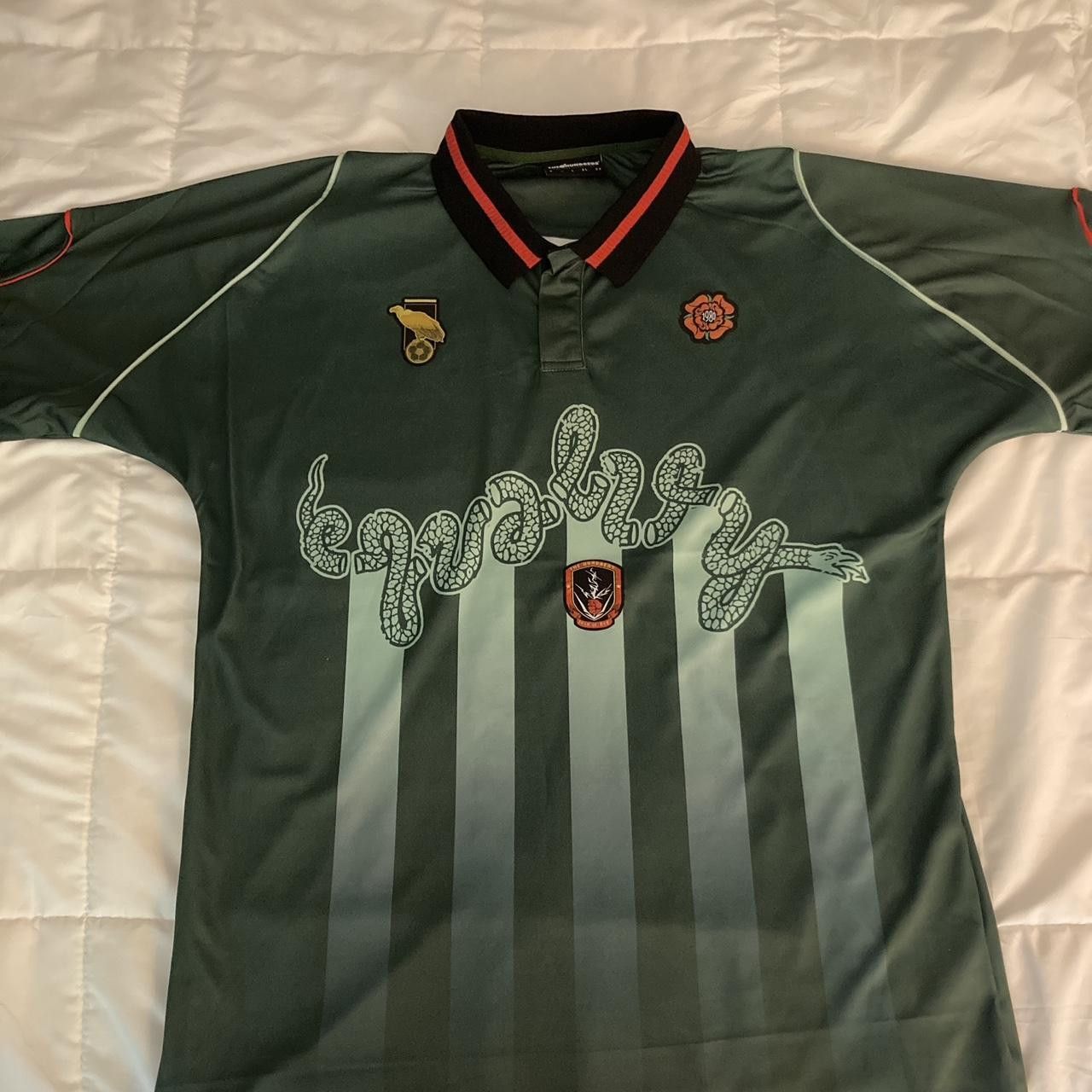 The Hundreds The Hundreds Soccer Jersey Equality Green/Red Size US M / EU 48-50 / 2 - 1 Thumbnail