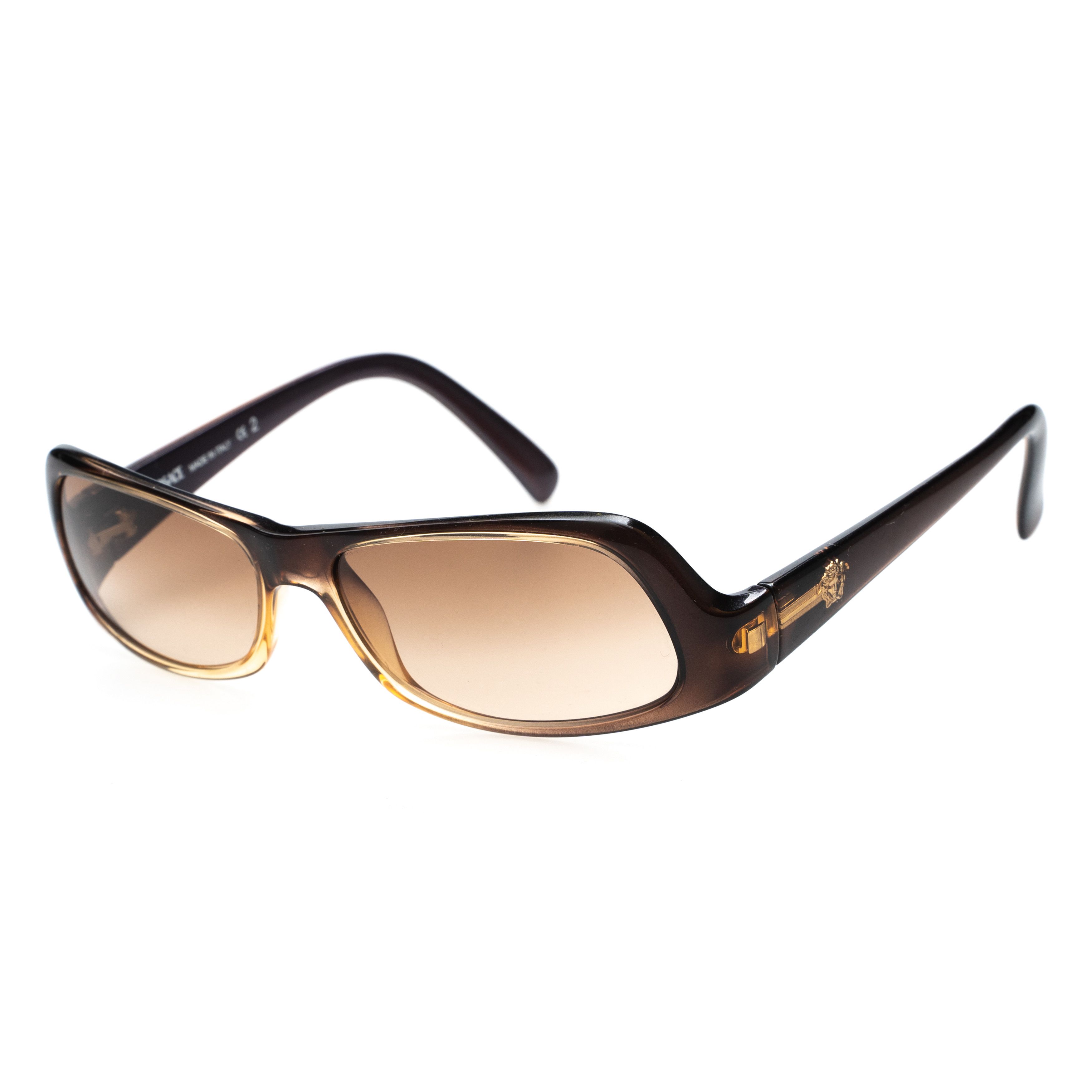 image of Versace Medusa Sunglasses in Brown, Men's