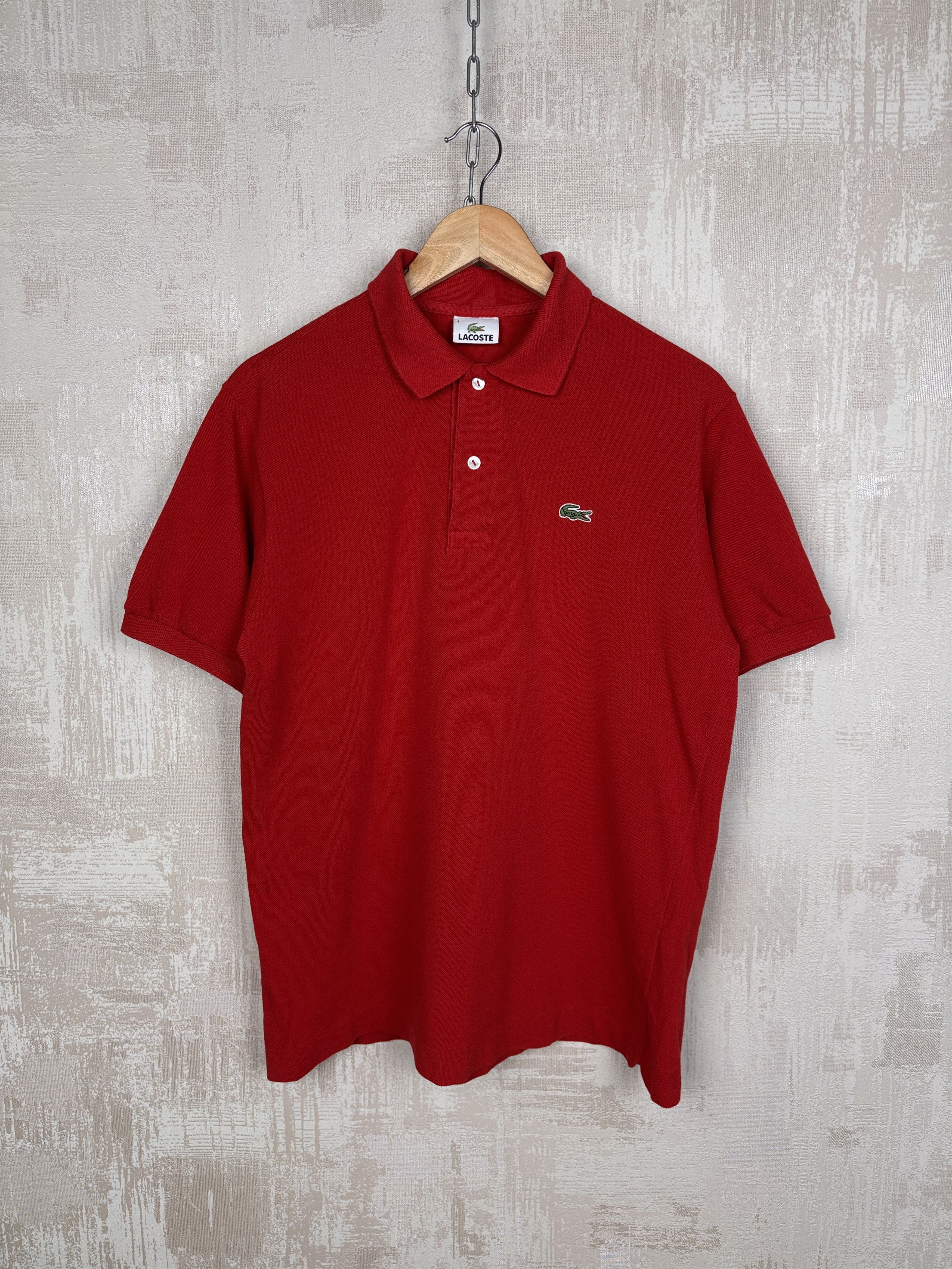 Lacoste Vintage Lacoste Polo T-shirt Size 4 (M) Short Sleeve Tennis Size US M / EU 48-50 / 2 - 2 Thumbnail