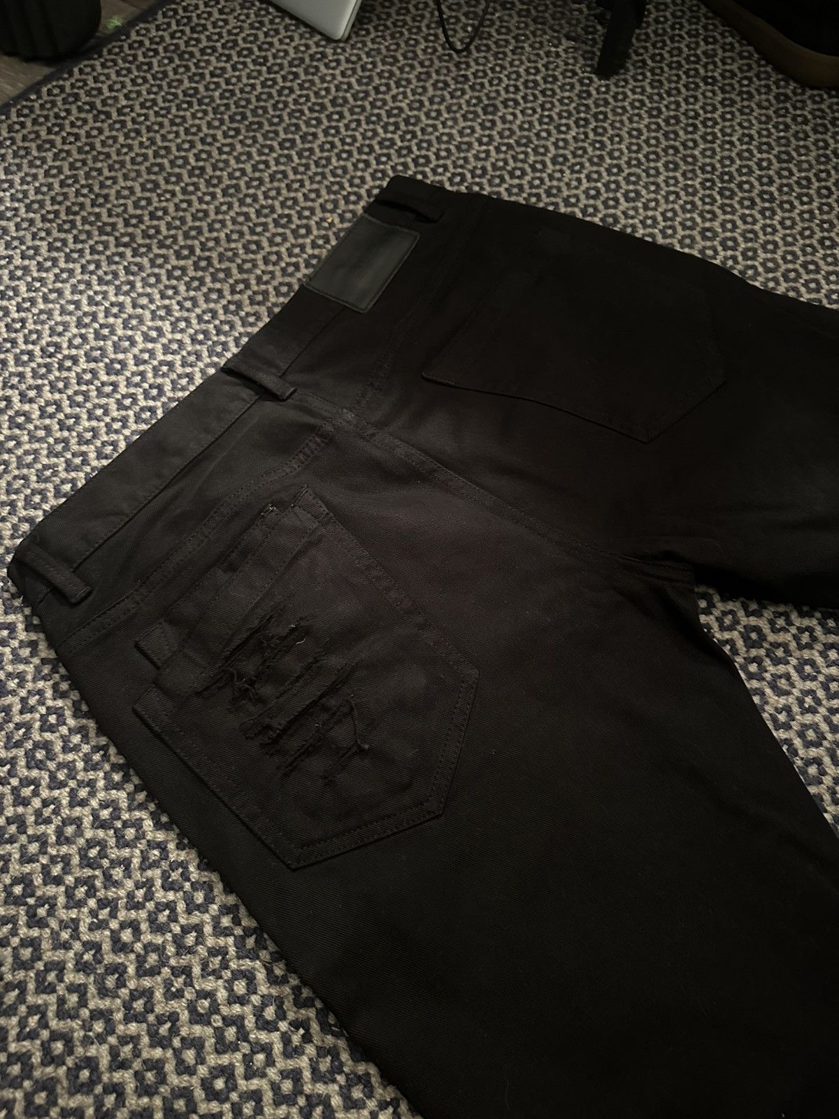 Helmut Lang Helmut lang ripped jeans Size US 34 / EU 50 - 4 Thumbnail
