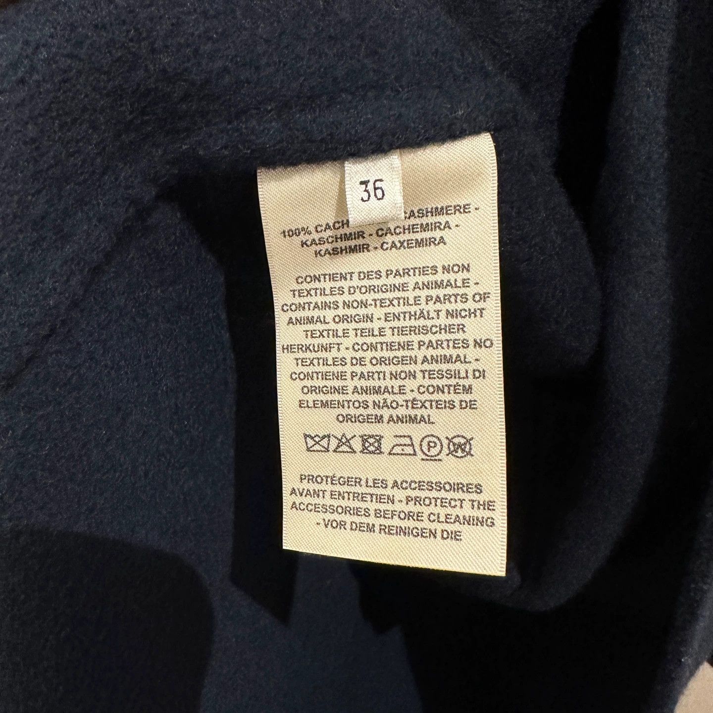 Hermes Hermes may598 cashmere belted coat 36 Size XS / US 0-2 / IT 36-38 - 4 Thumbnail