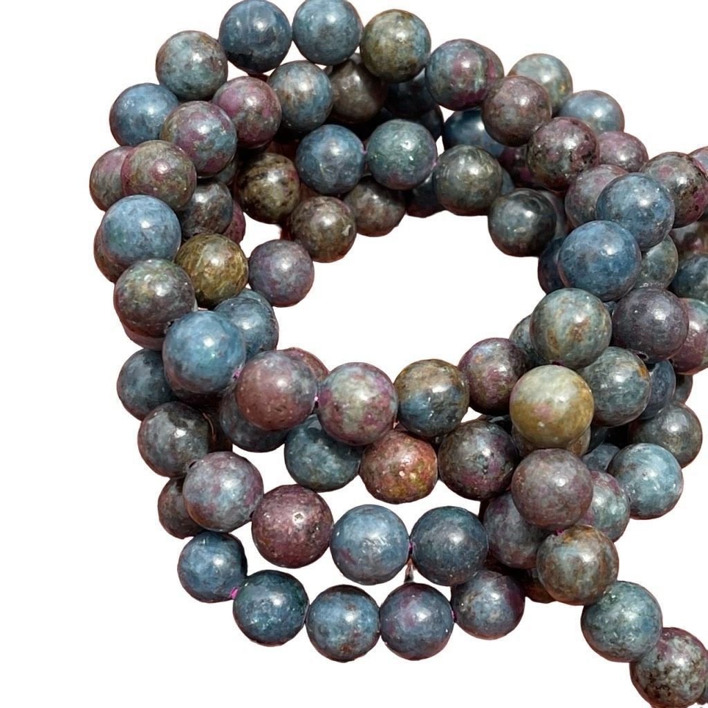 Other Ruby in Fuchsite beaded bracelet 6.75” crystal healing emoti Size ONE SIZE - 1 Thumbnail
