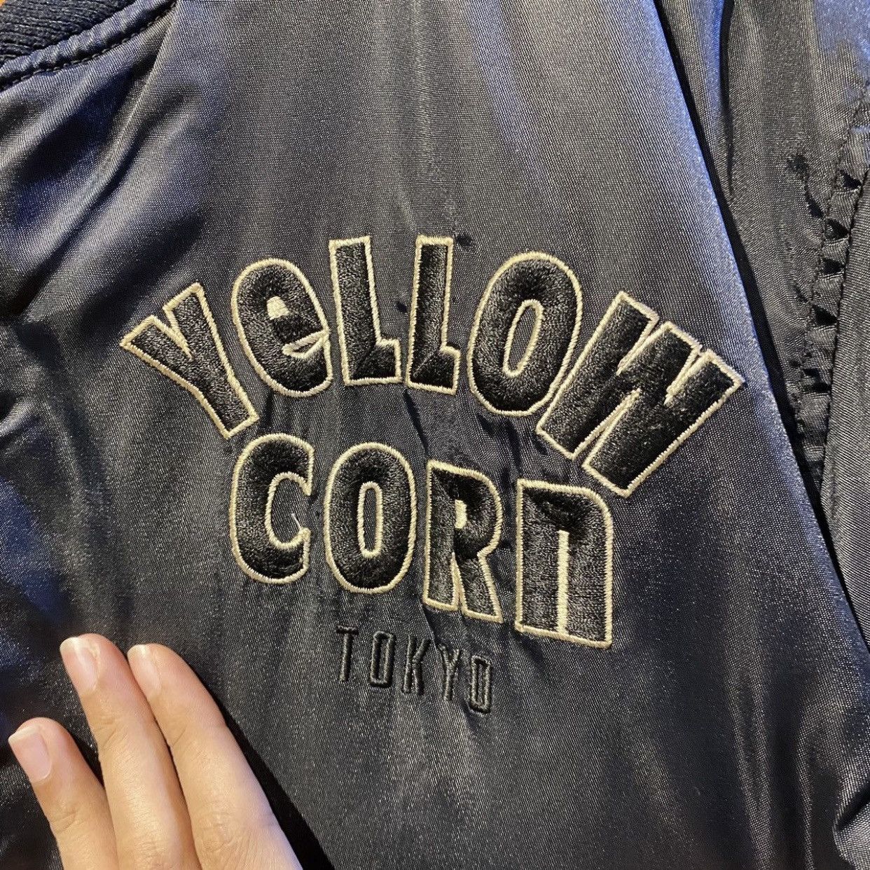 Vintage × YELLOW CORN VINTAGE‼️Yellow Corn Tokyo Bomber Racing Jacket Size US L / EU 52-54 / 3 - 10 Thumbnail