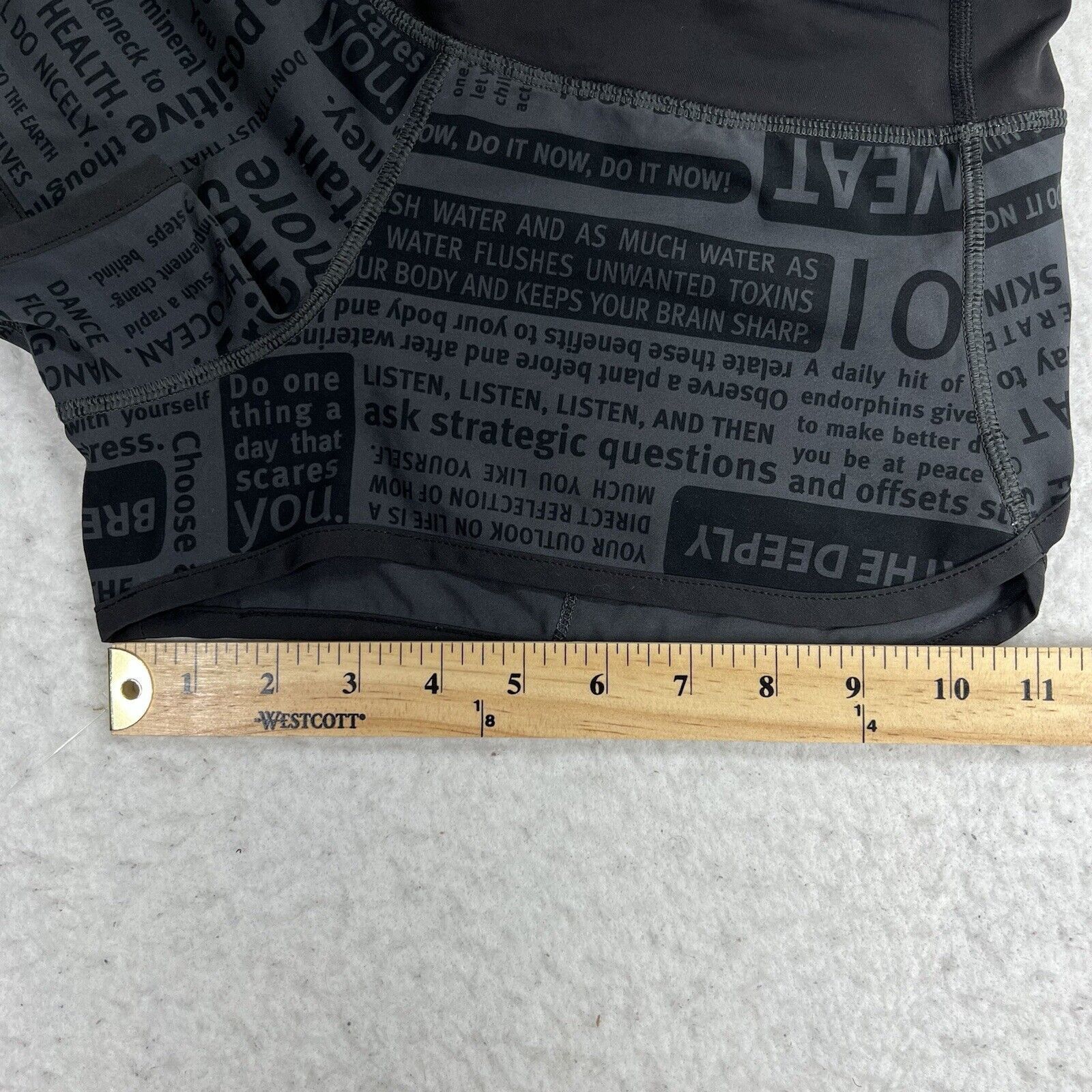 Lululemon LuluLemon Manifesto Run Speed Classic Athletic Shorts Size 27" / US 4 / IT 40 - 12 Thumbnail