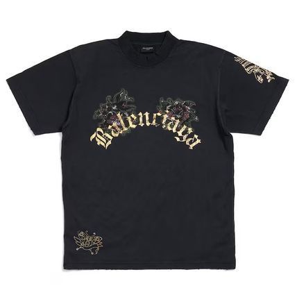 Balenciaga tacky tattoo t-shirt small fit black Size US S / EU 44-46 / 1 - 1 Thumbnail