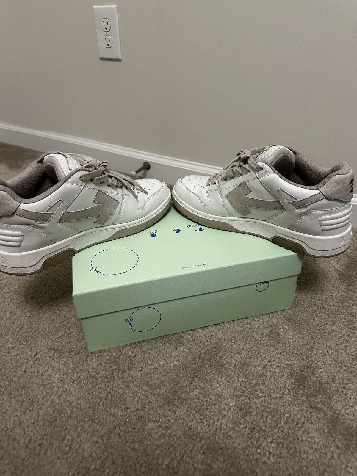 Off-White Off White ‘Out of Office’ sneakers Size US 12 / EU 45 - 3 Thumbnail
