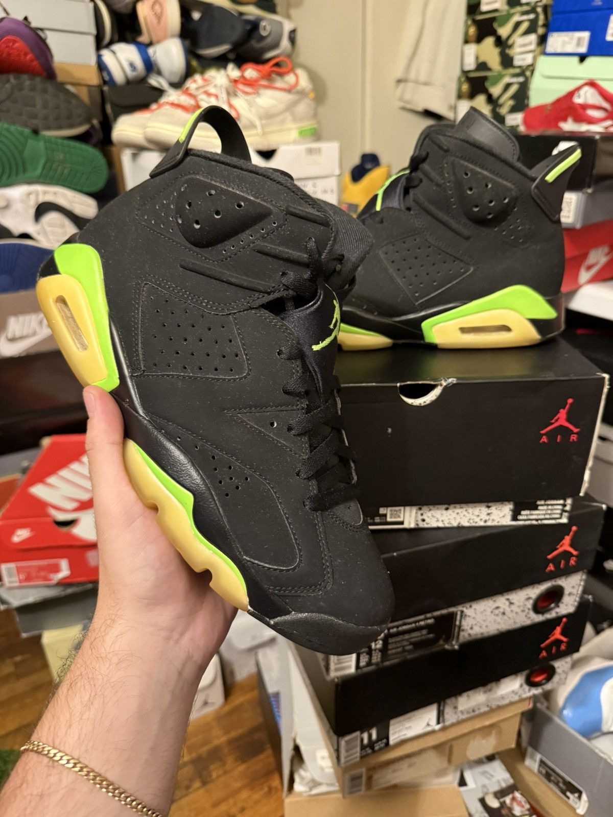 Jordan Brand Jordan retro 6 electric green size 9 Size US 9 / EU 42 - 1 Thumbnail