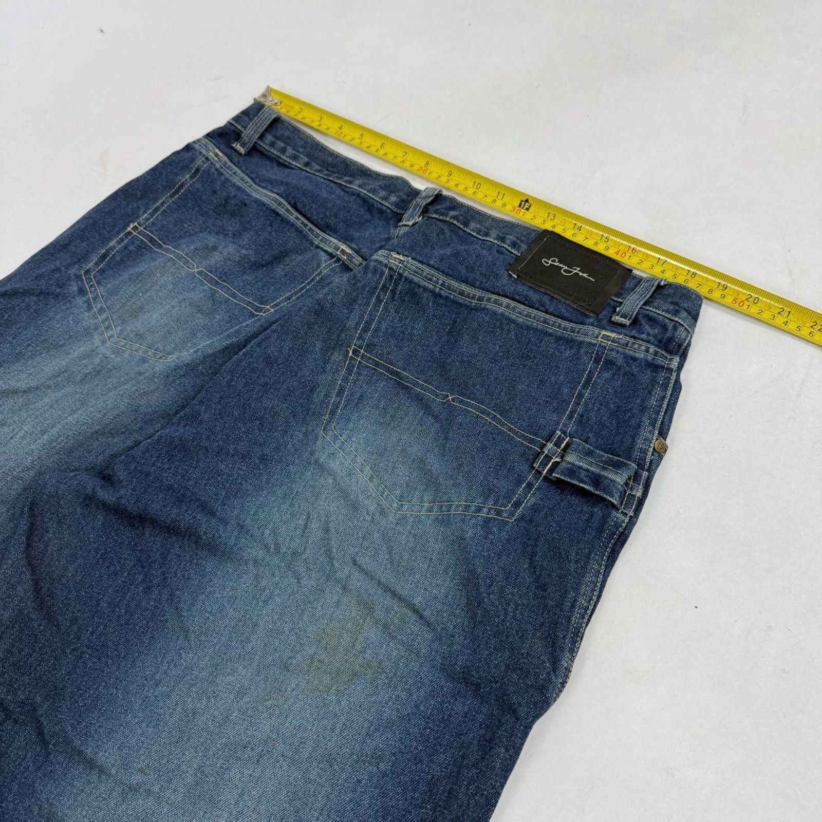 JNCO × Sean John × Vintage Vintage y2k archive sean john skater baggy wide leg jeans Size US 38 / EU 54 - 5 Thumbnail