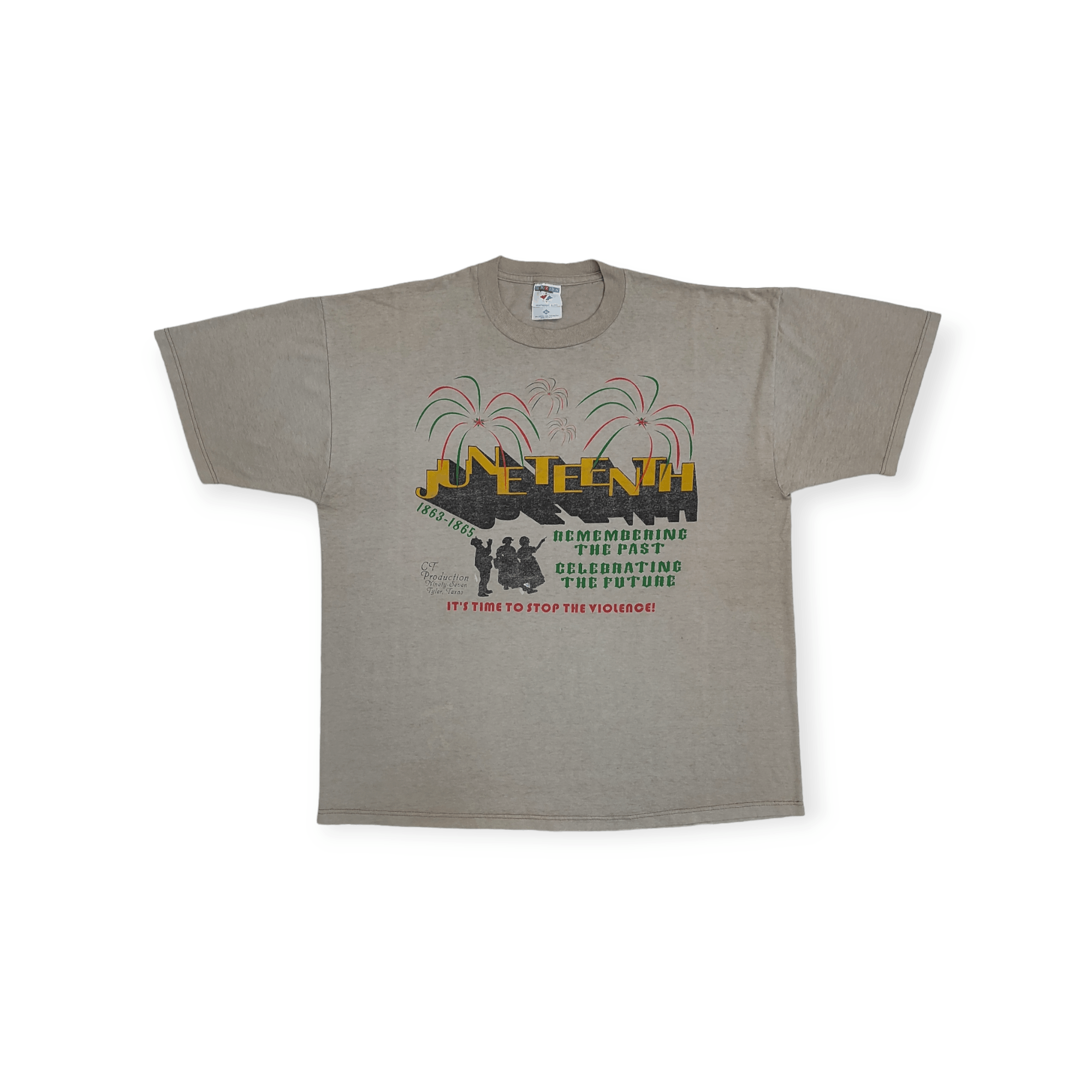 Rap Tees Vintage 1997 Jackie Robinson and Tiger Woods memorable Tee Size US XL / EU 56 / 4 - 10 Thumbnail