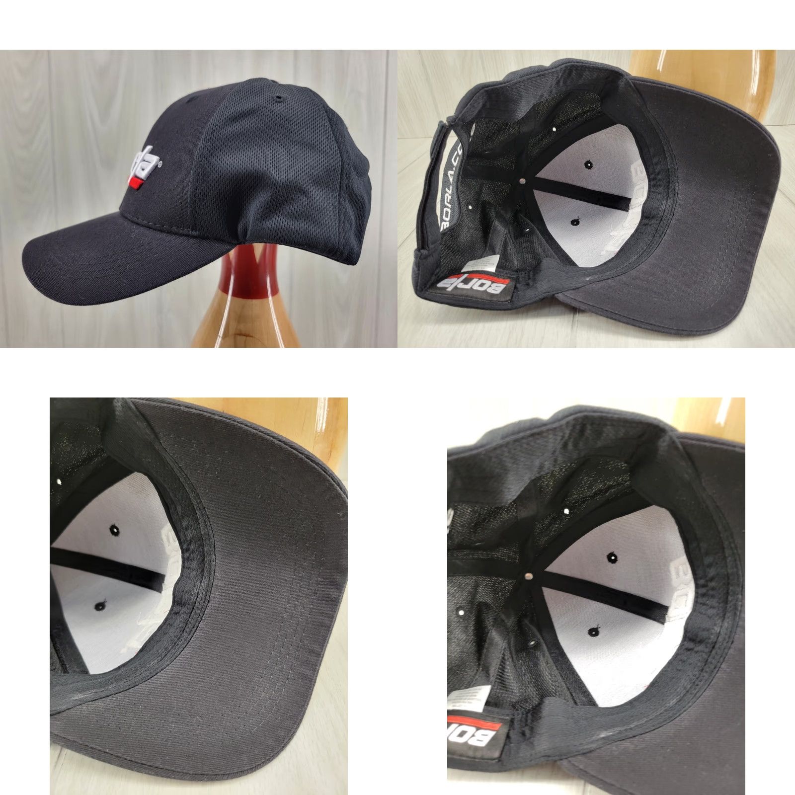 Vintage VINTAGE Borla Exhaust Hat Cap Baseball Cap with Adjustable strapback #2 Men Black Polyester Adjustable Logo Size ONE SIZE - 8 Thumbnail
