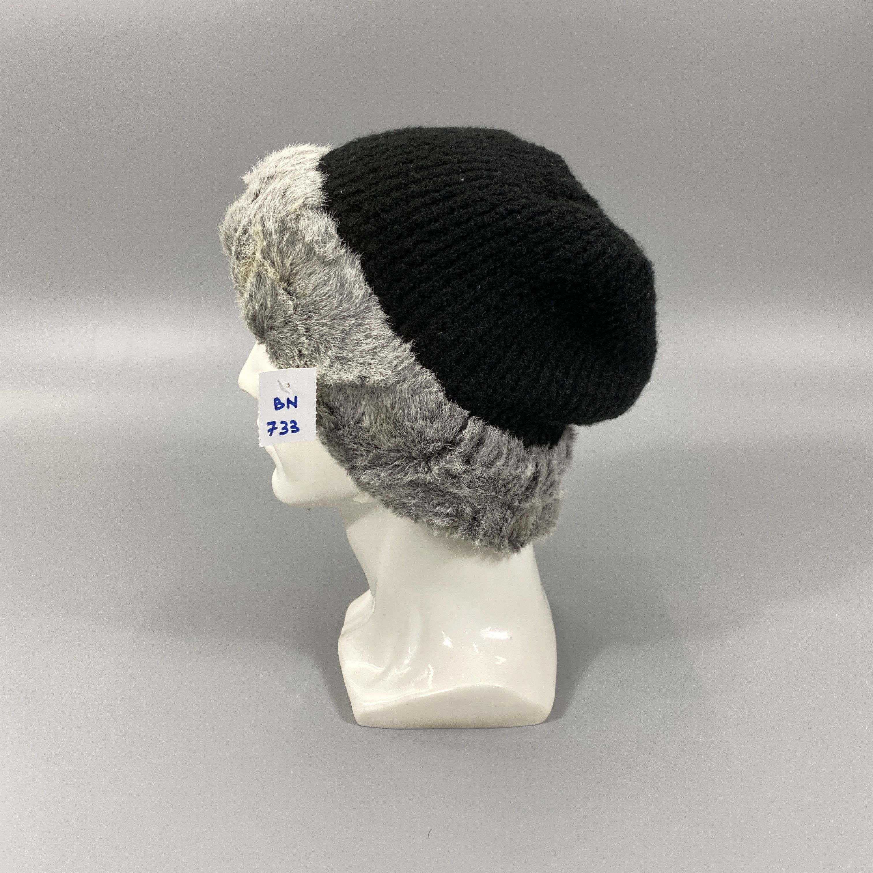 Japanese Brand Hat with Fur -BN733 Size ONE SIZE - 1 Thumbnail
