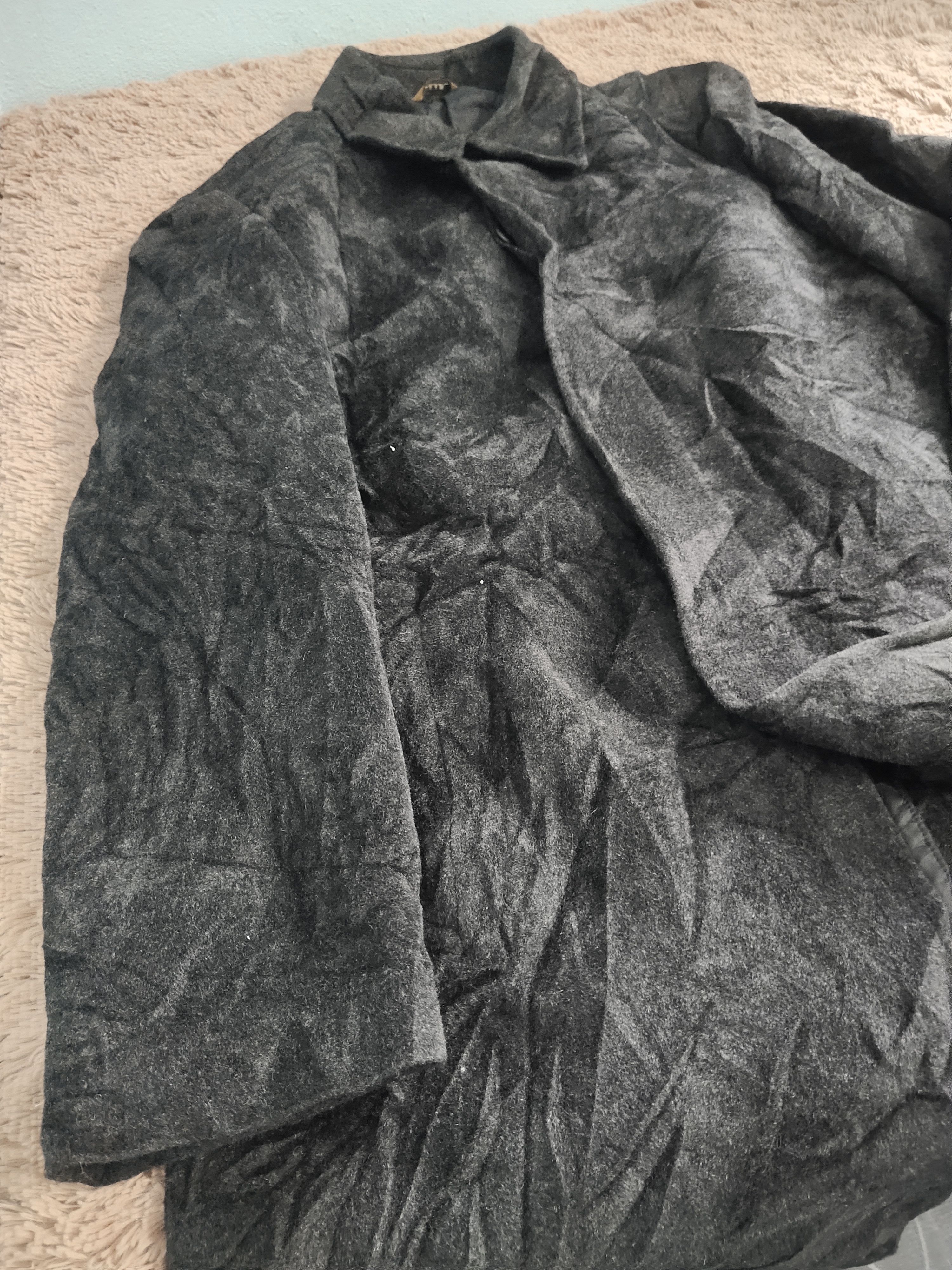 Japanese Brand × Yohji Yamamoto Vintage A.A.R by Yohji Yamamoto Wool Long Jacket Size US L / EU 52-54 / 3 - 11 Thumbnail