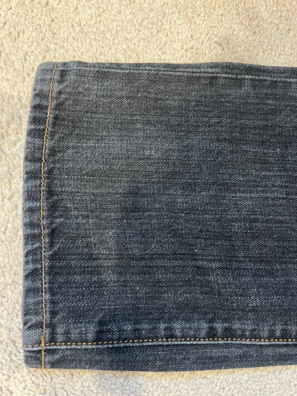 J.Crew Dark Wash Vintage J.Crew Slim Straight Leg Jeans 31x30 Size US 31 - 5 Thumbnail