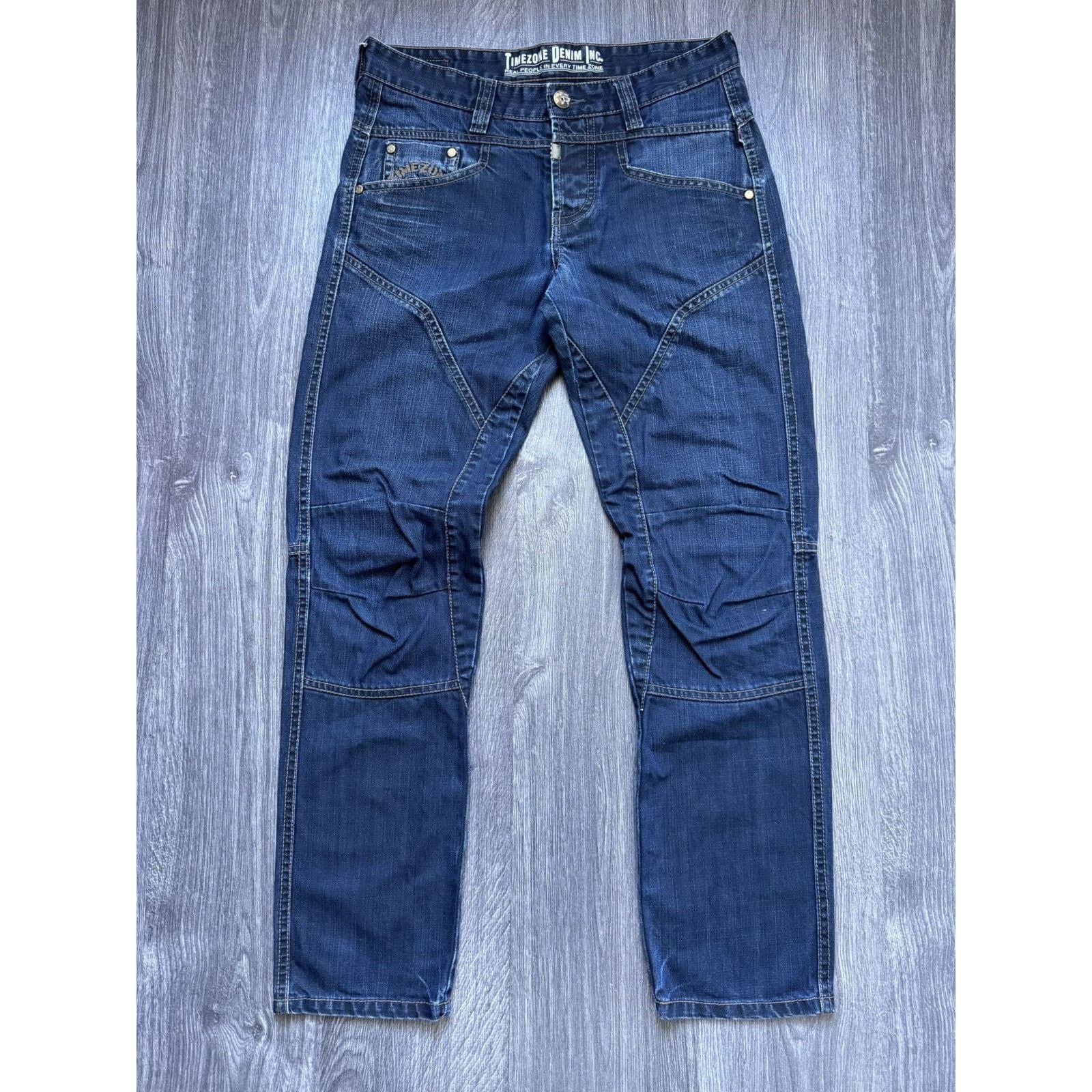 Japanese Brand Y2K G-Star Style Timezone Japanese Jeans Avant Garde Jeans Size US 32 / EU 48 - 2 Thumbnail
