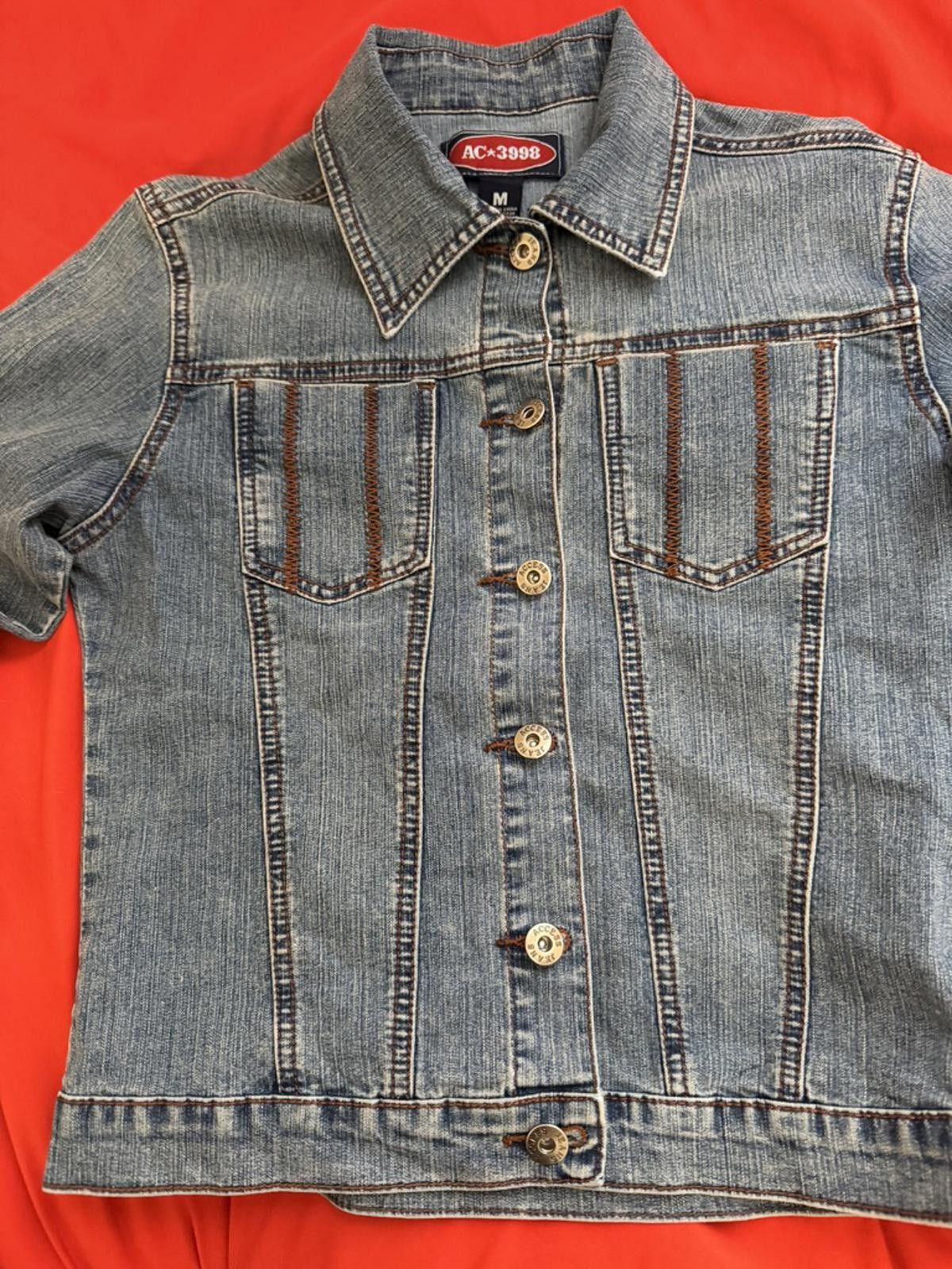 Other AC3998 Jean Jacket (MEDIUM) Size M / US 6-8 / IT 42-44 - 2 Thumbnail