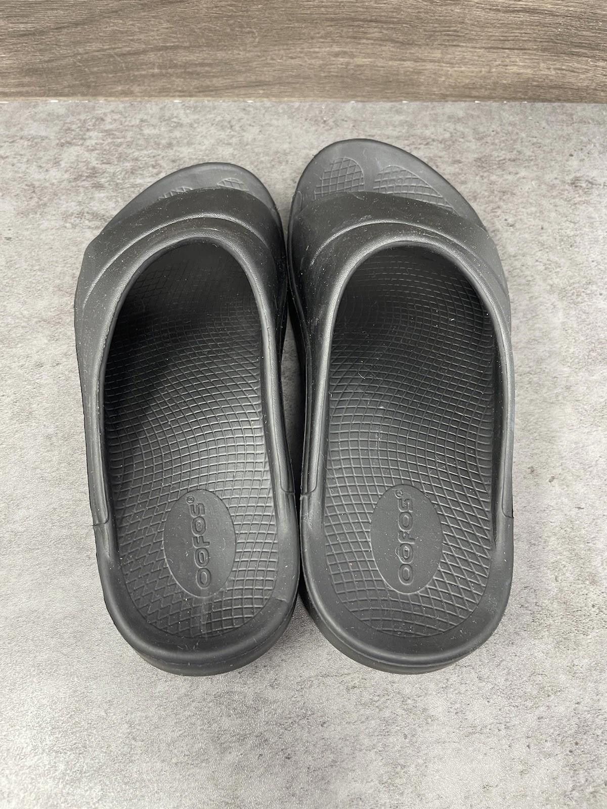 Other OOFOS Recovery Slide Sandals Mens Size 8 OOahh Black Rubber Size US 8 / EU 41 - 7 Thumbnail