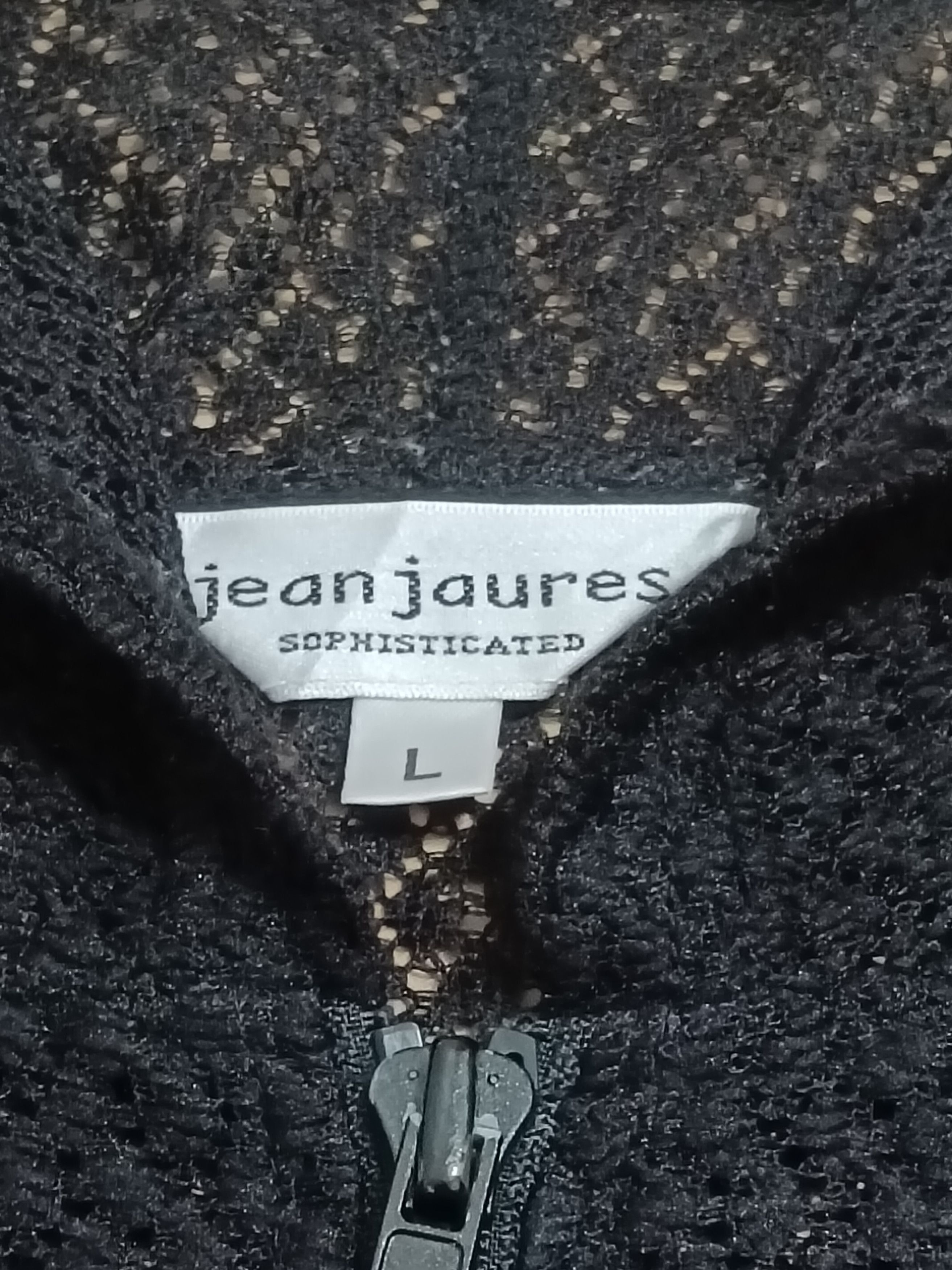 Japanese Brand × Vintage VINTAGE JEAN JAURES SOPHISTICATED MESH HOODIE Size L / US 10 / IT 46 - 3 Thumbnail