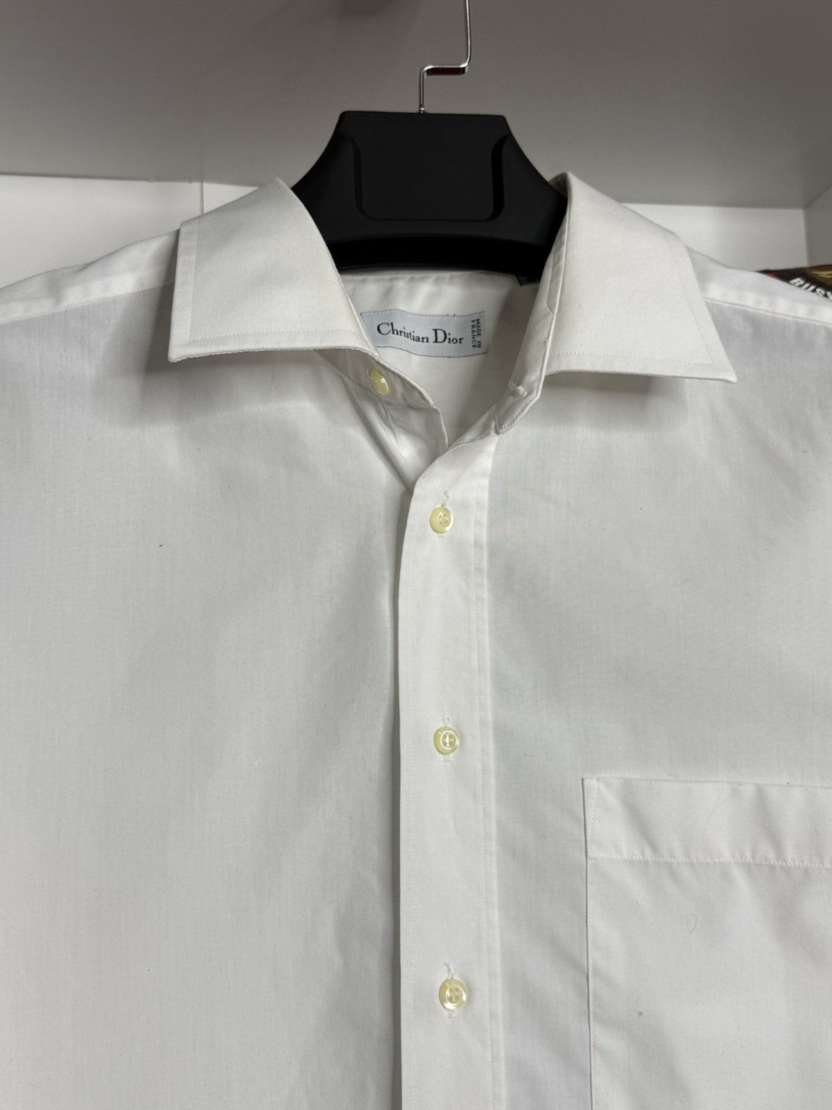 Christian Dior Monsieur Christian Dior vintage shirt size 17 1/2 44-5 Size 44R - 5 Thumbnail