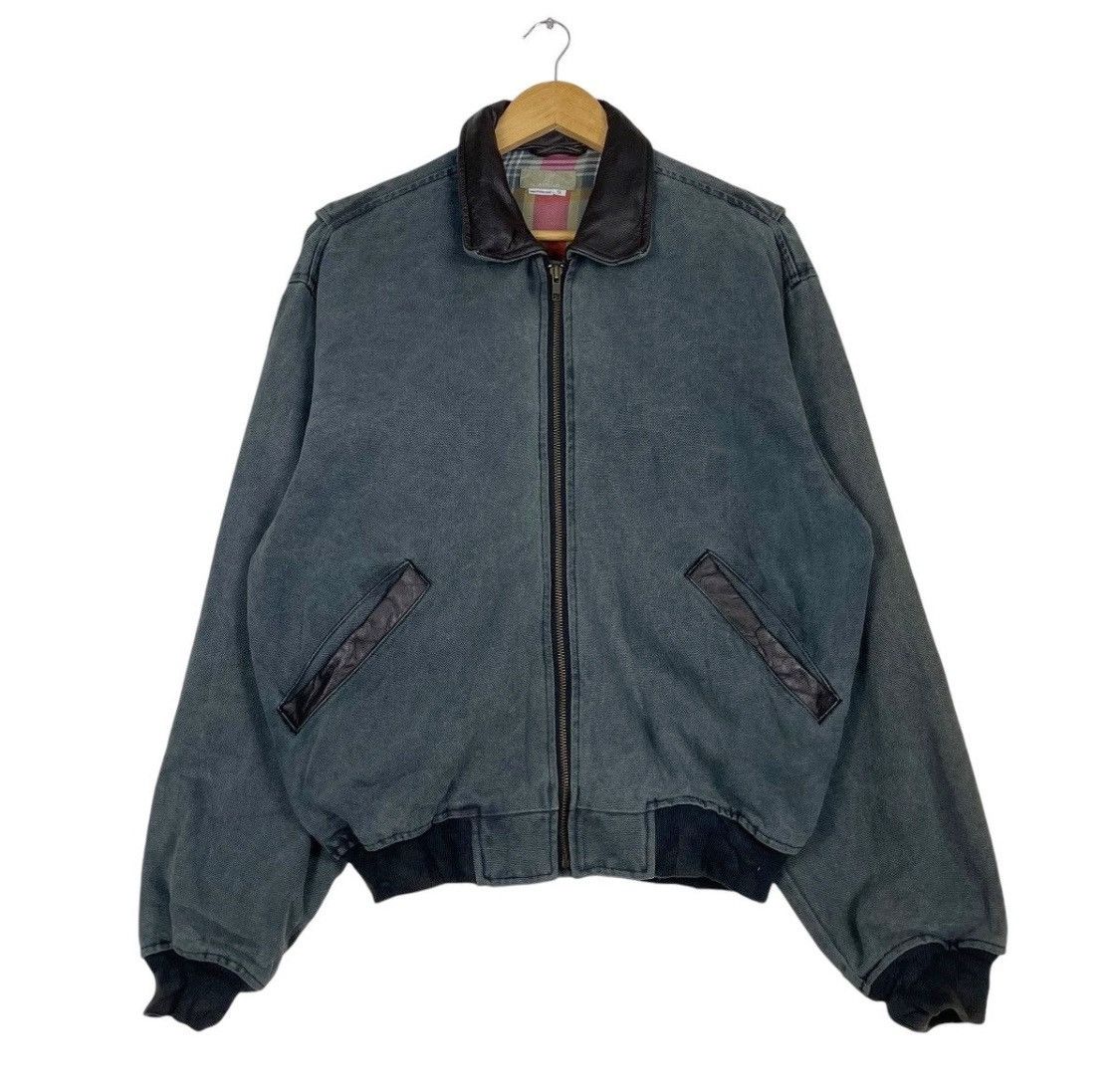 Beauty Beast × Hysteric Glamour × Japanese Brand 💥TERRITORY AHEAD WASHED GREY BOMBER Size US M / EU 48-50 / 2 - 1 Thumbnail
